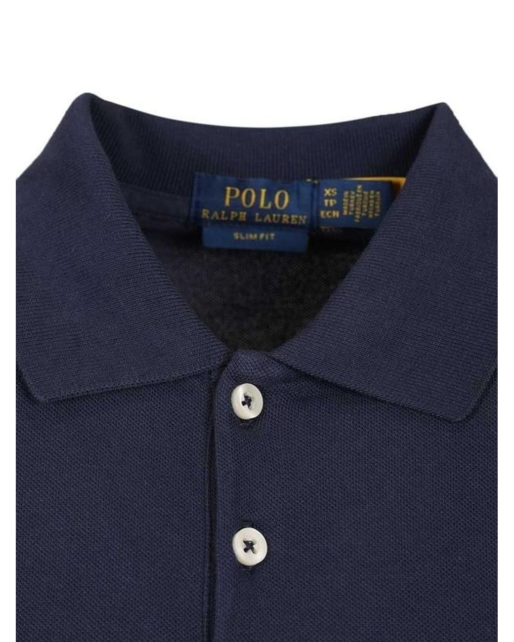 Polo Ralph Lauren Blue Slim Fit Polo