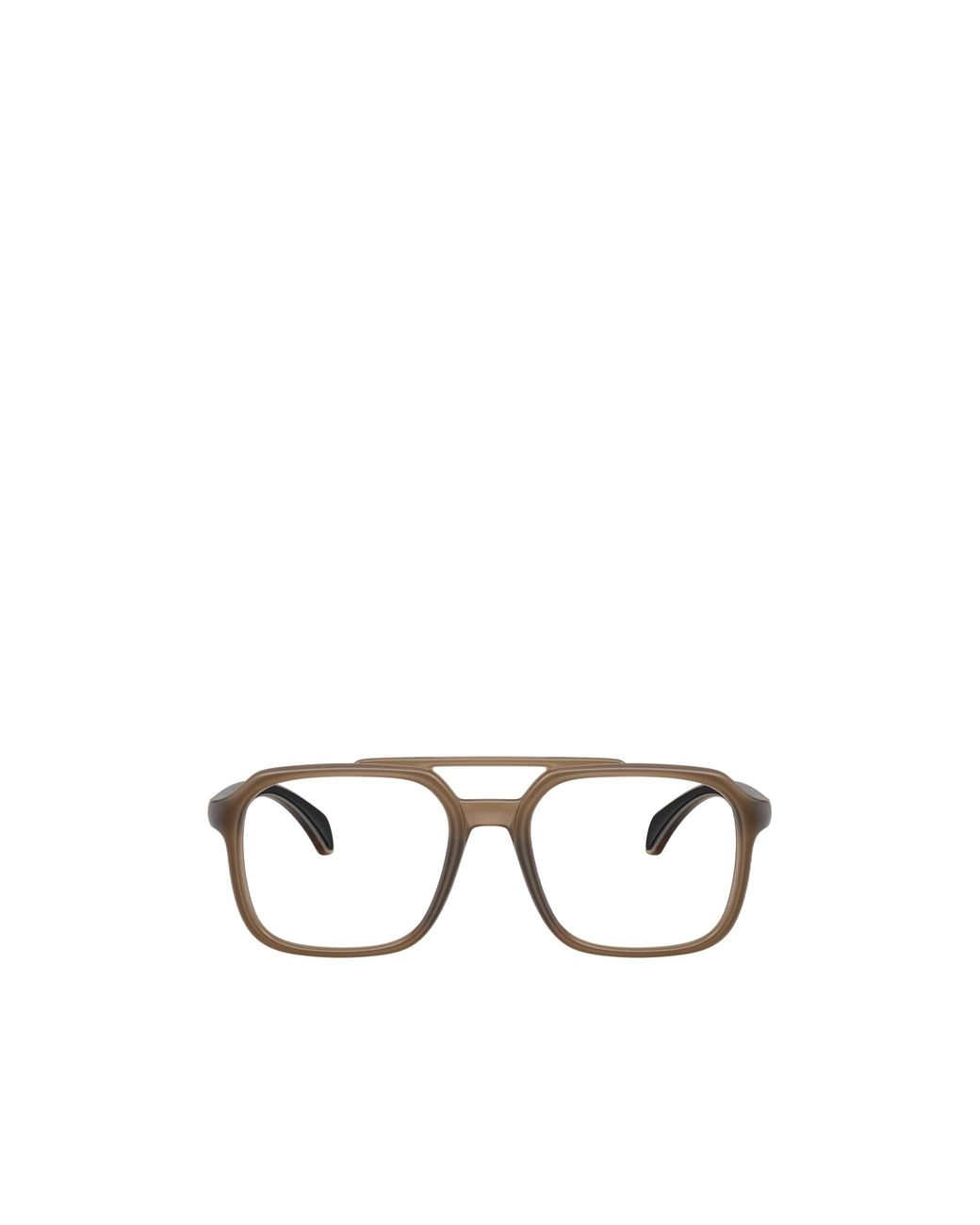 Moncler White Eyewear Pilot Frame Glasses for men