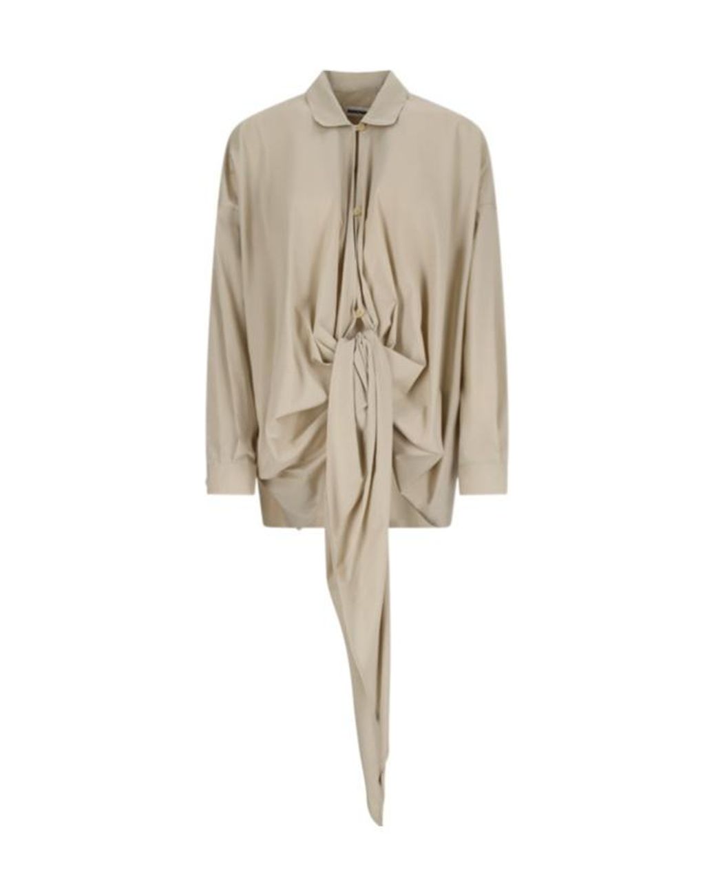 DARKPARK Natural Romy Drap Shirt