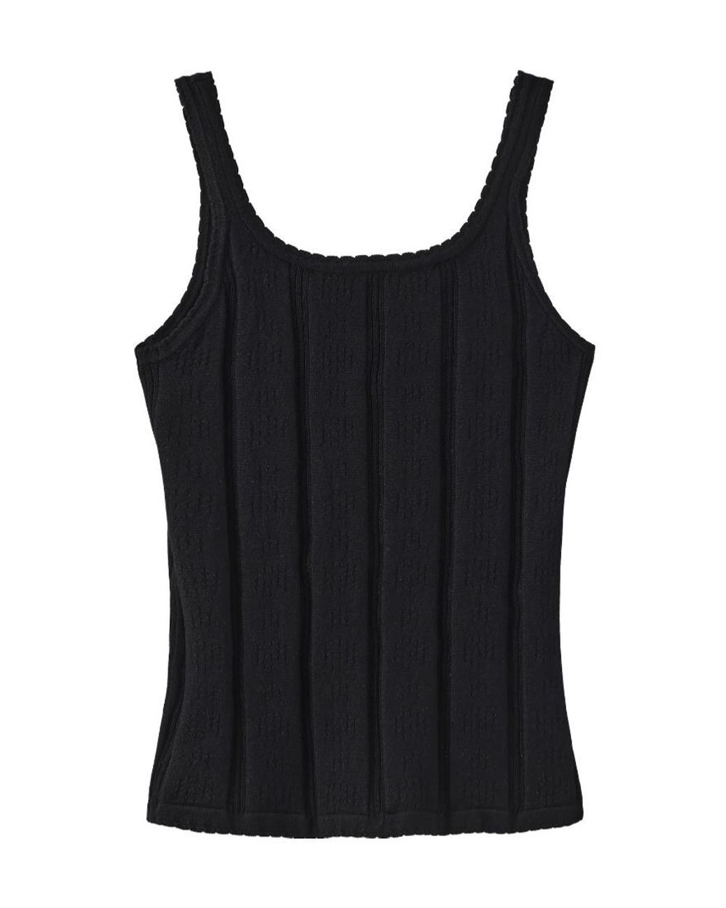 Marissa Chiara Black Sleeveless Vest