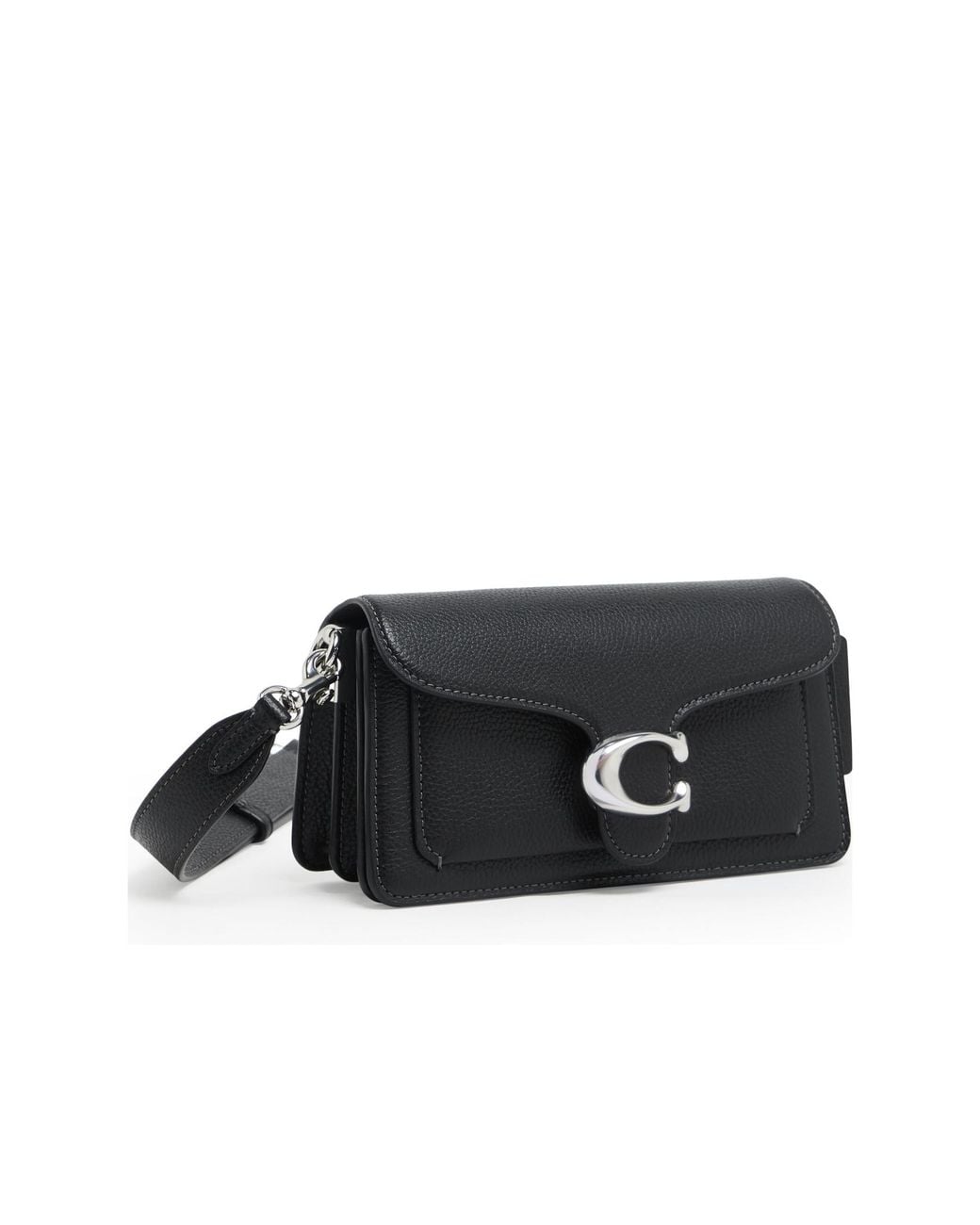 COACH Black Refresh Tabby Shoulder Bag 20