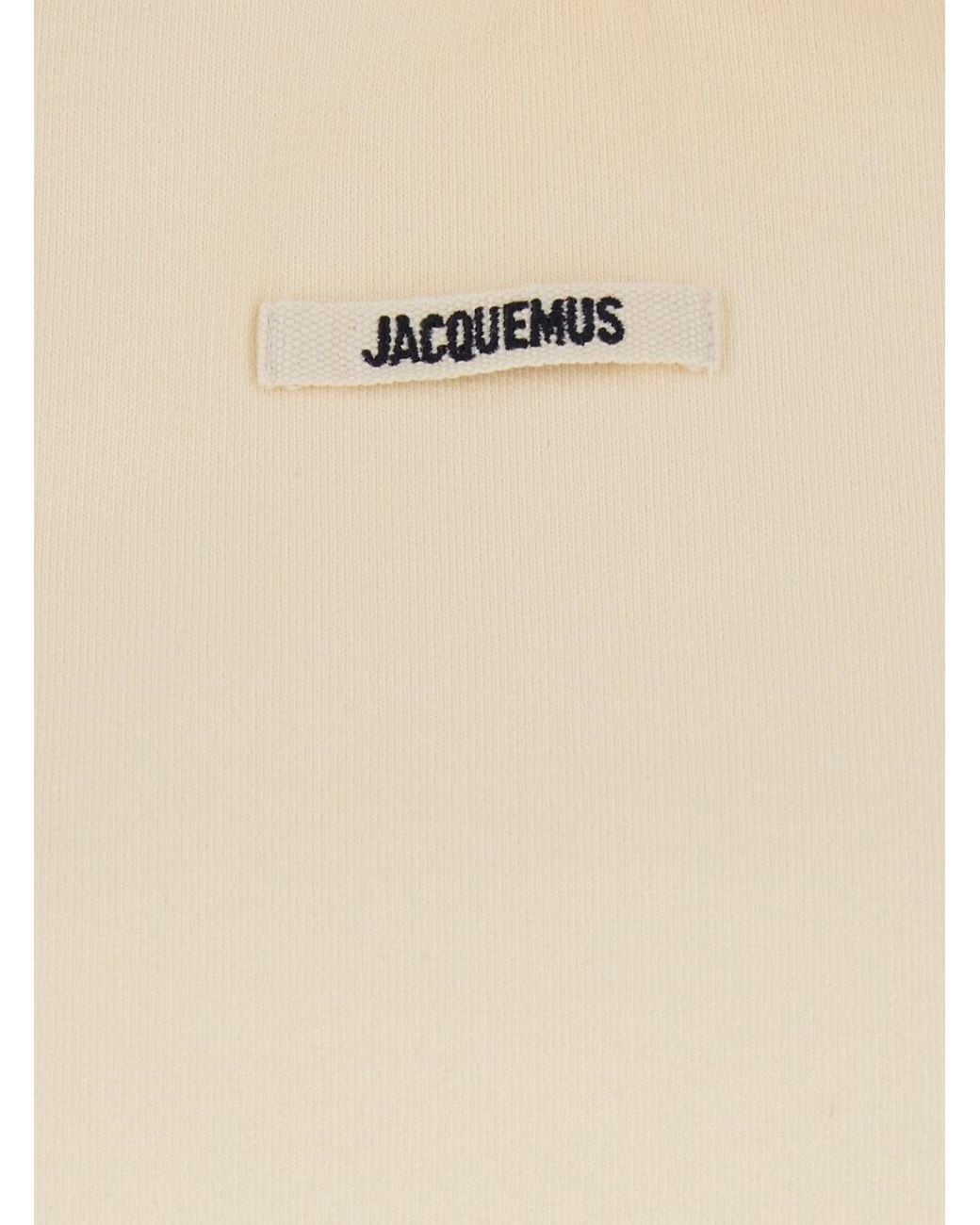 Jacquemus Natural The Gros Grain Drawstring Hoodie
