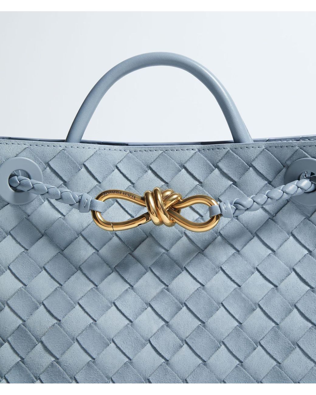 Bottega Veneta Blue Small Andiamo