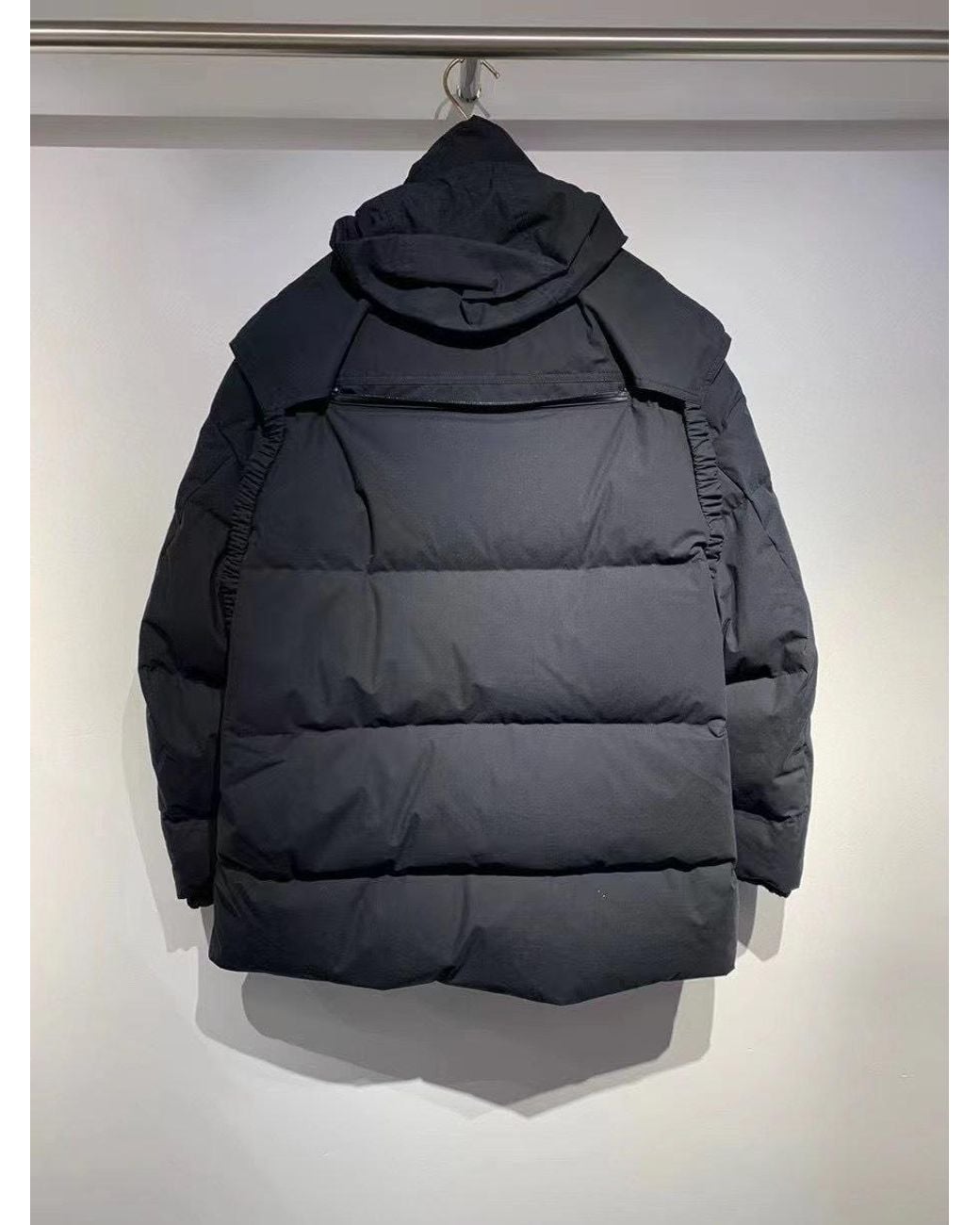 Bottega Veneta Black Padded High Neck Jacket