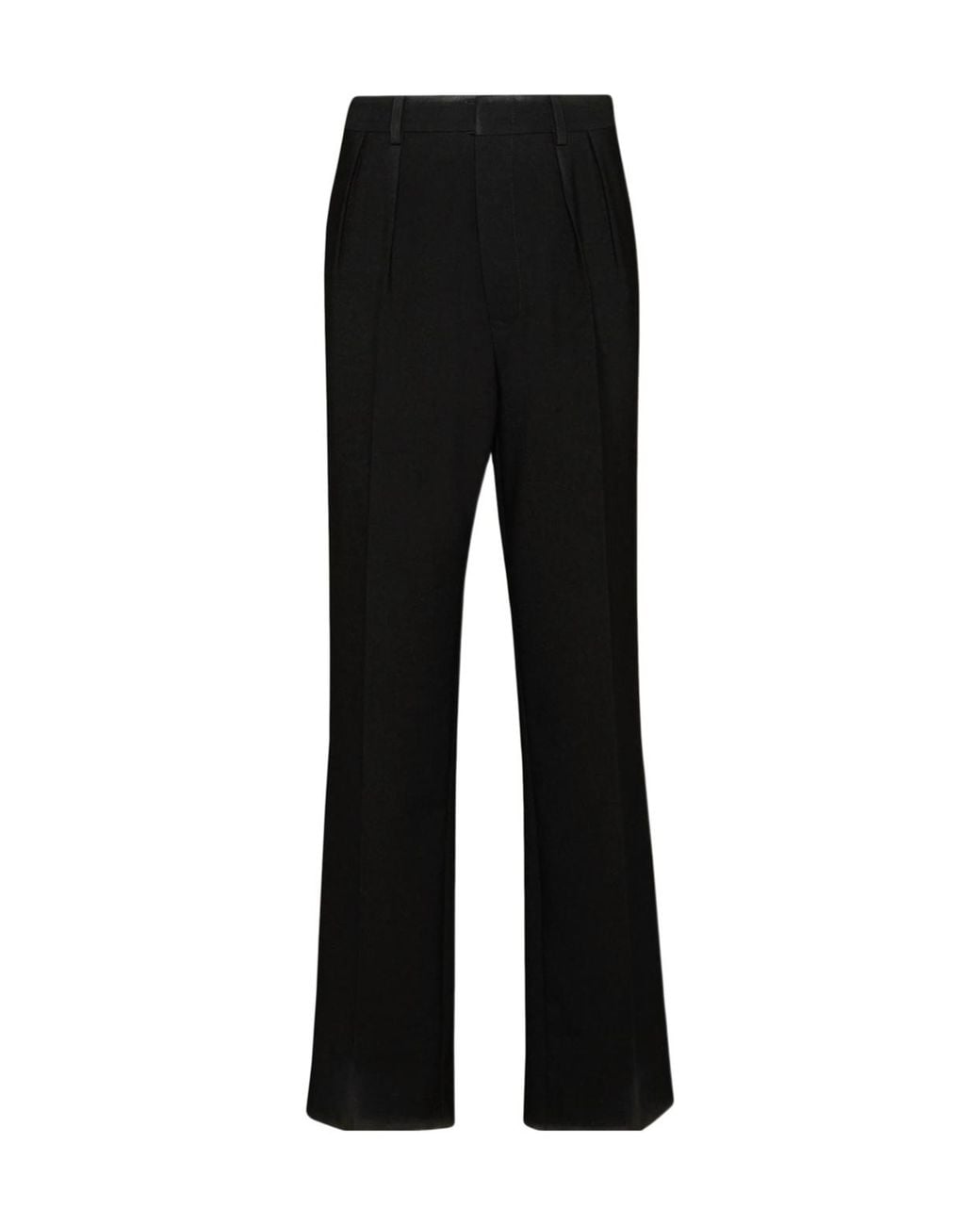 Maison Margiela Black Wide-Leg Trousers