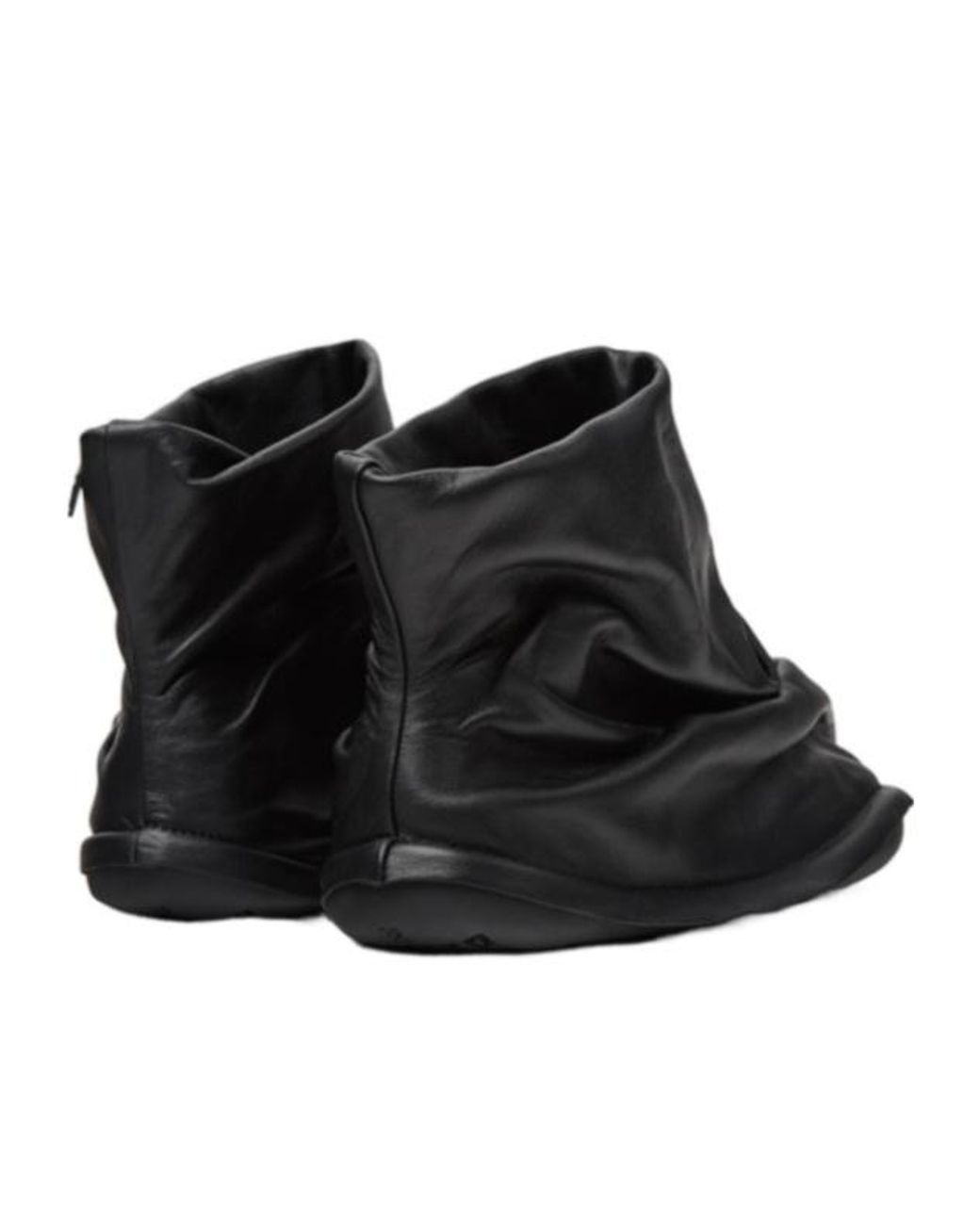 Camper Black X Issey Miyake Peu Form Ankle Boots