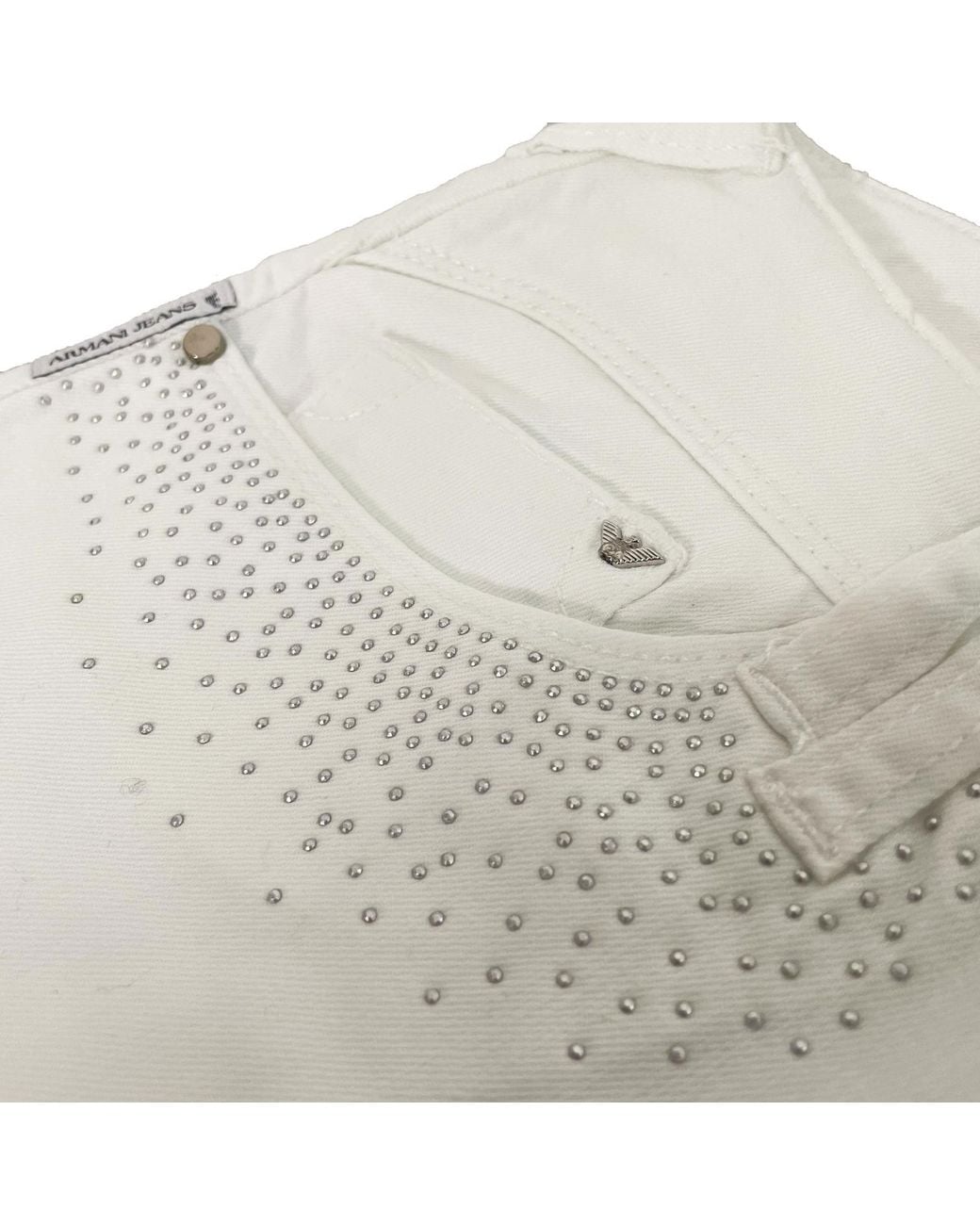 Armani Jeans Blue Logo Jeans