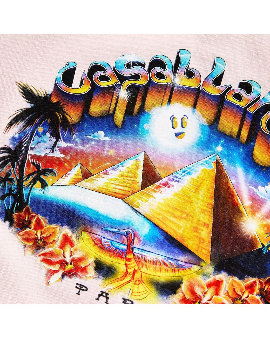 Casablanca Pink Printed T-Shirt