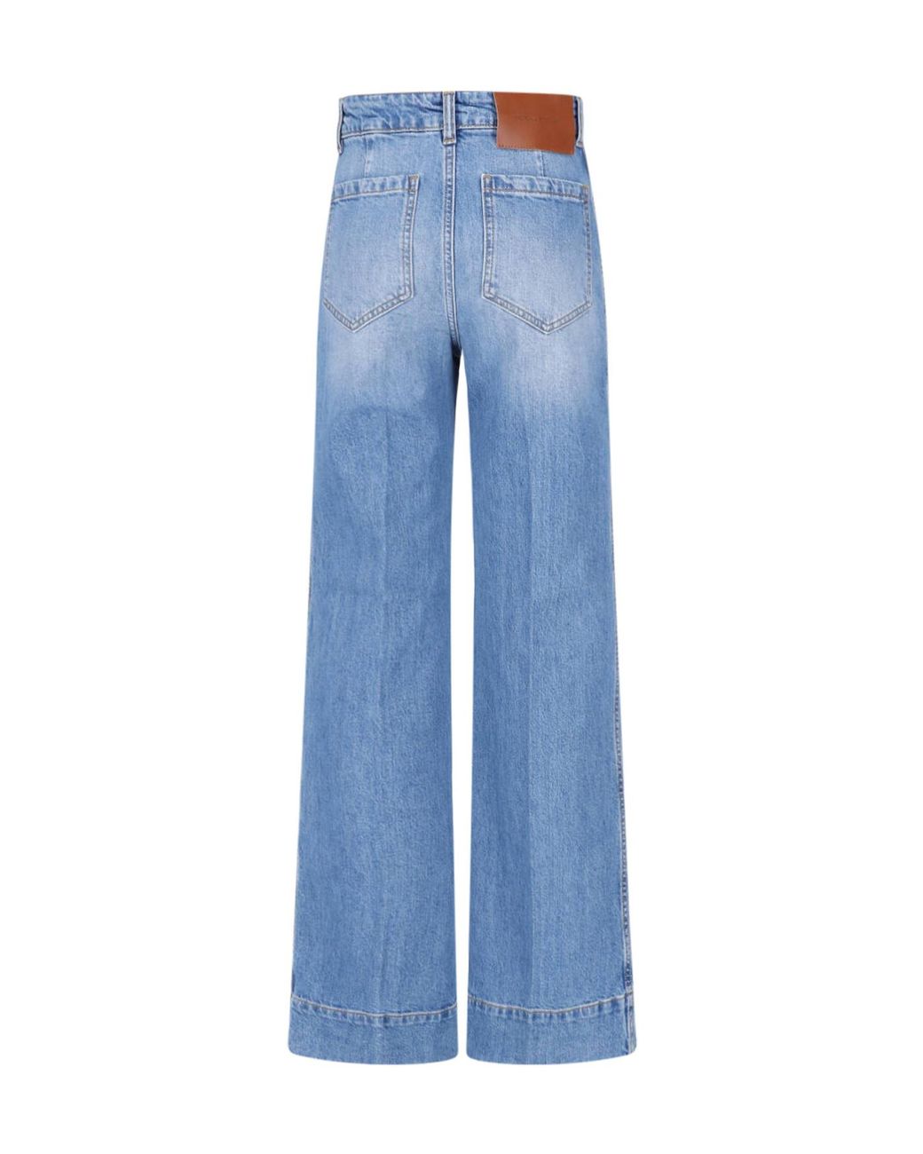 Victoria Beckham Blue Alina Stretch Jeans