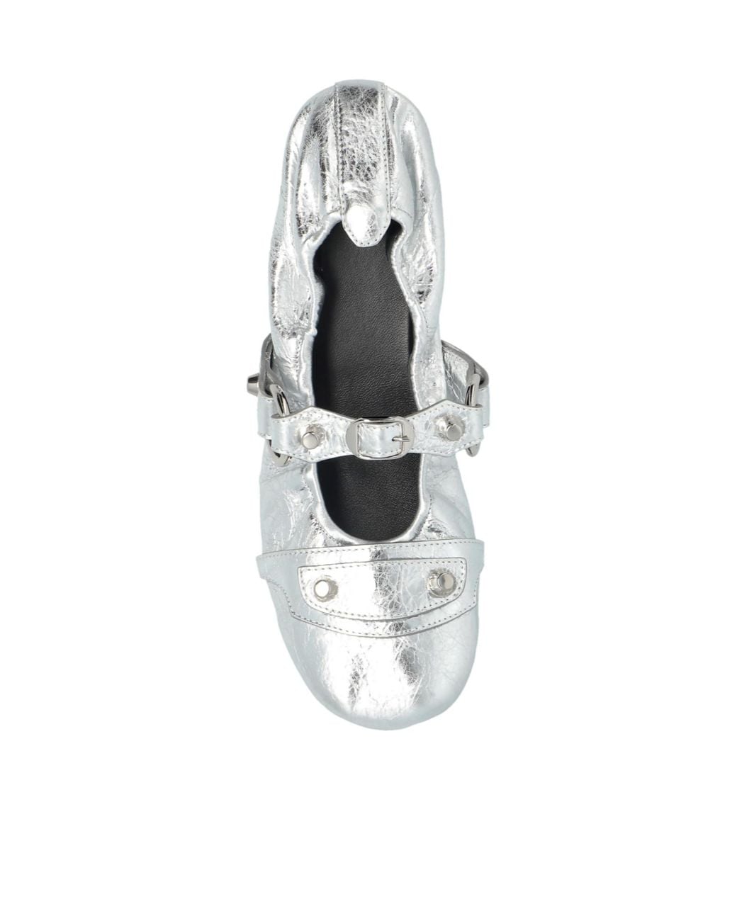 Balenciaga White City Ballet Flats
