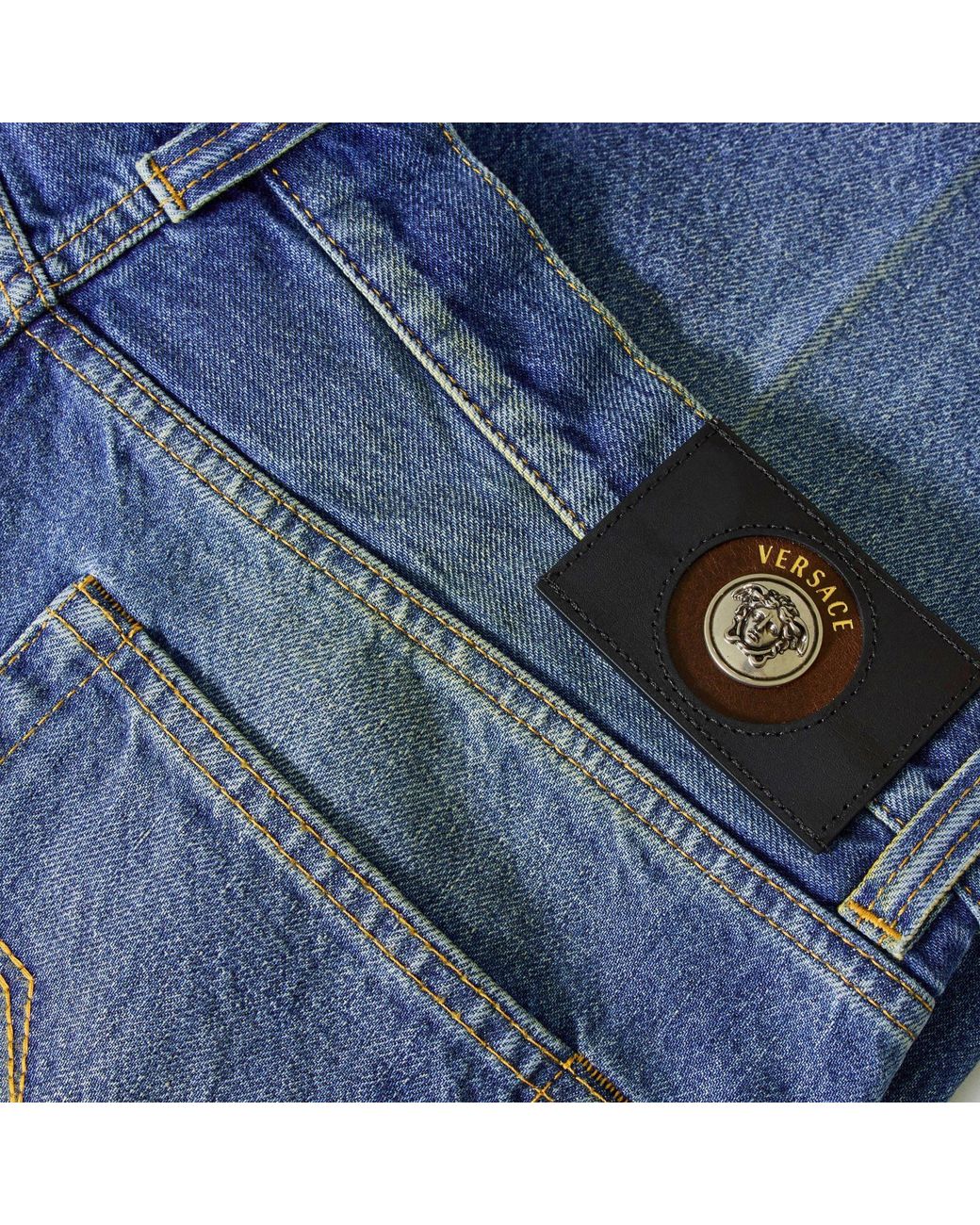 Versace Blue Casual Denim Jeans for men