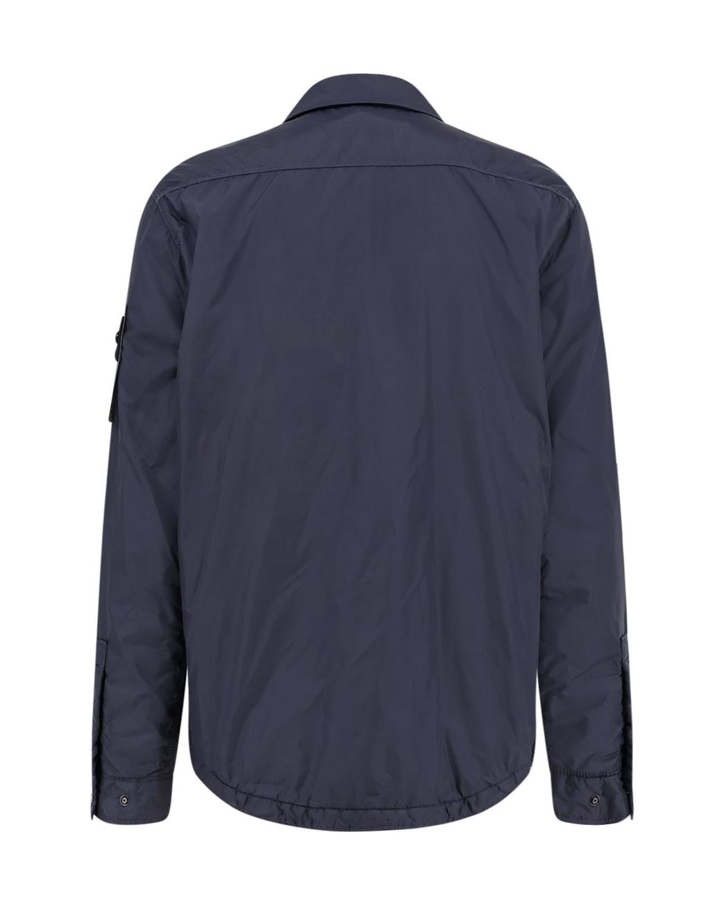 Stone Island Blue Shirt-Style Jacket for men