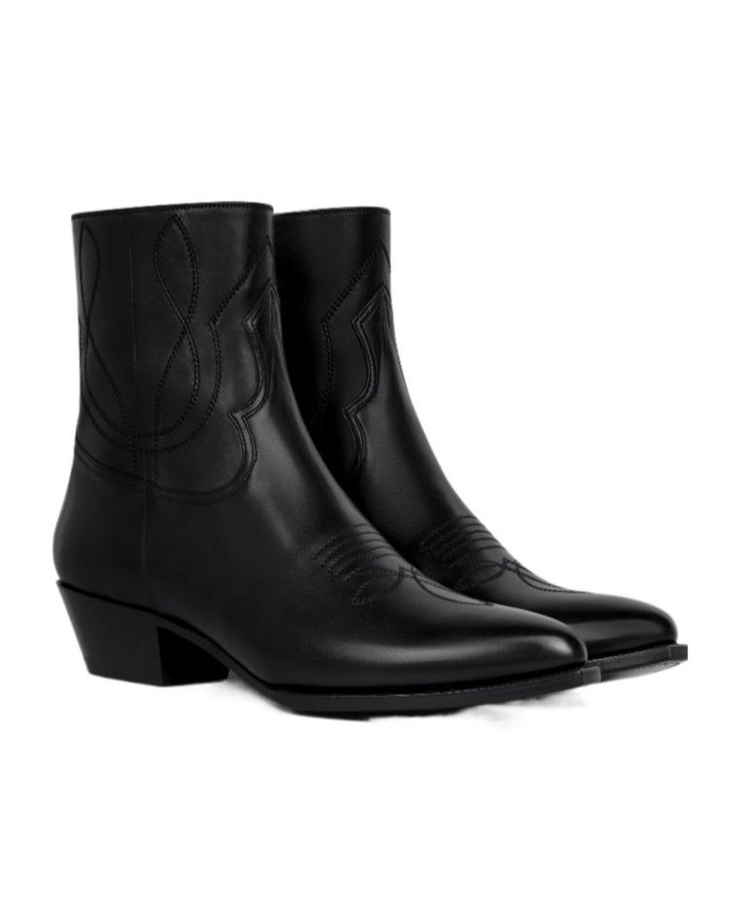 Céline Black Western Boot for men