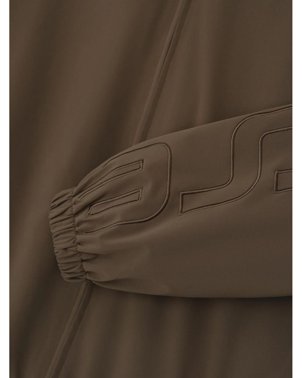 Fear Of God Brown Stand Collar Bomber Jacket