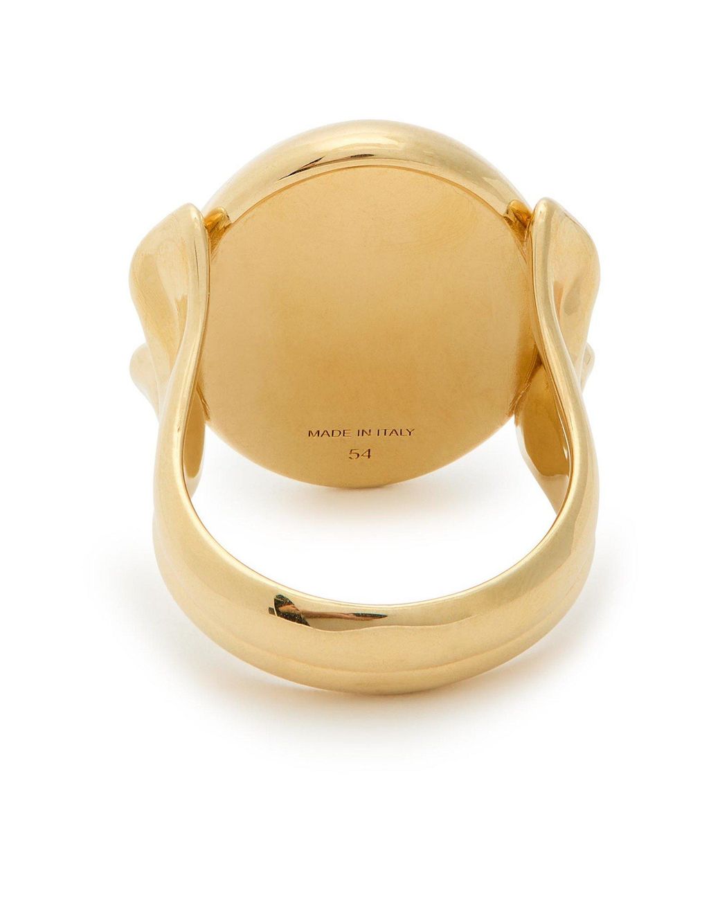 Chloé Metallic Oval Ring