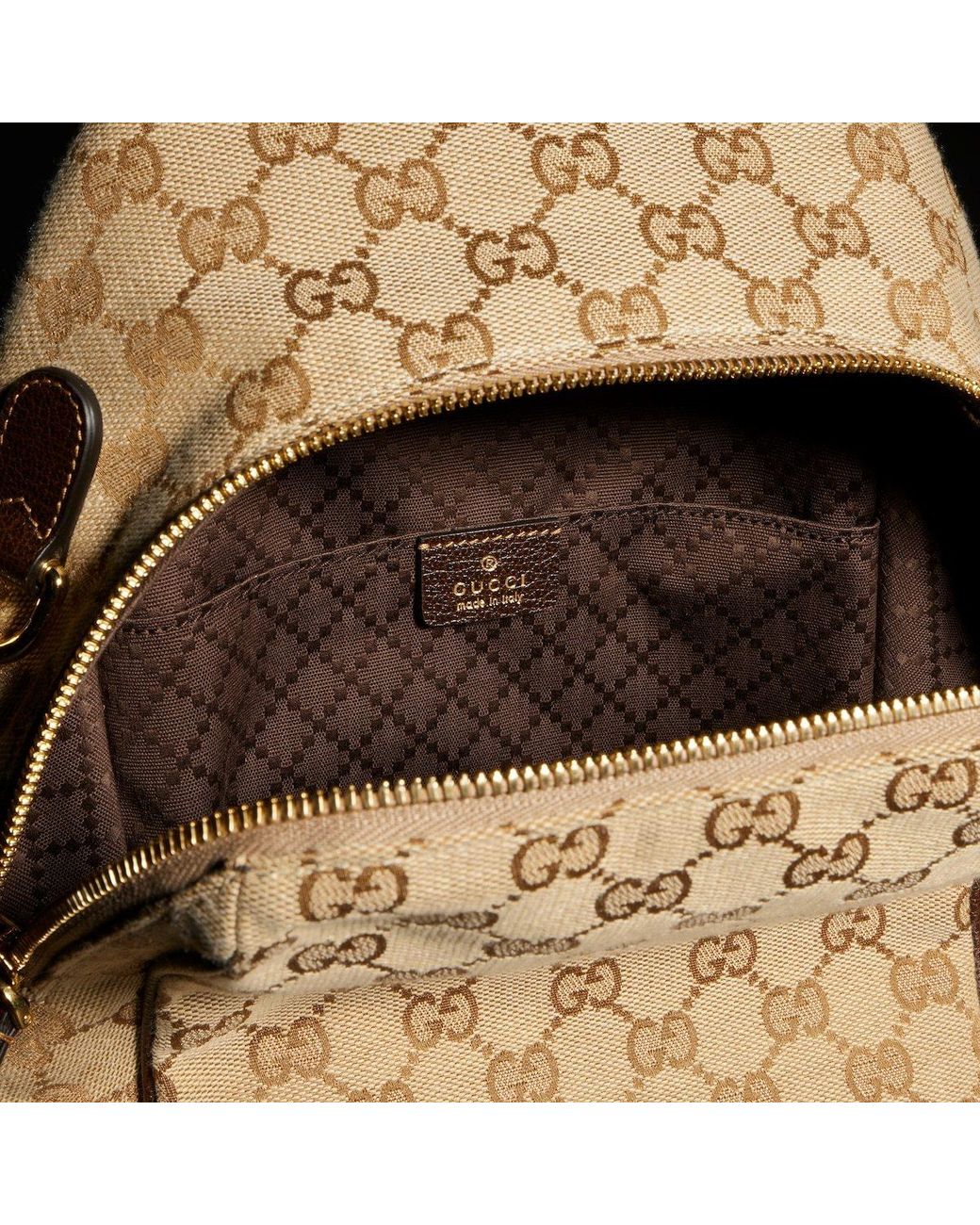 Gucci White Medium Crossbody Sling Bag for men