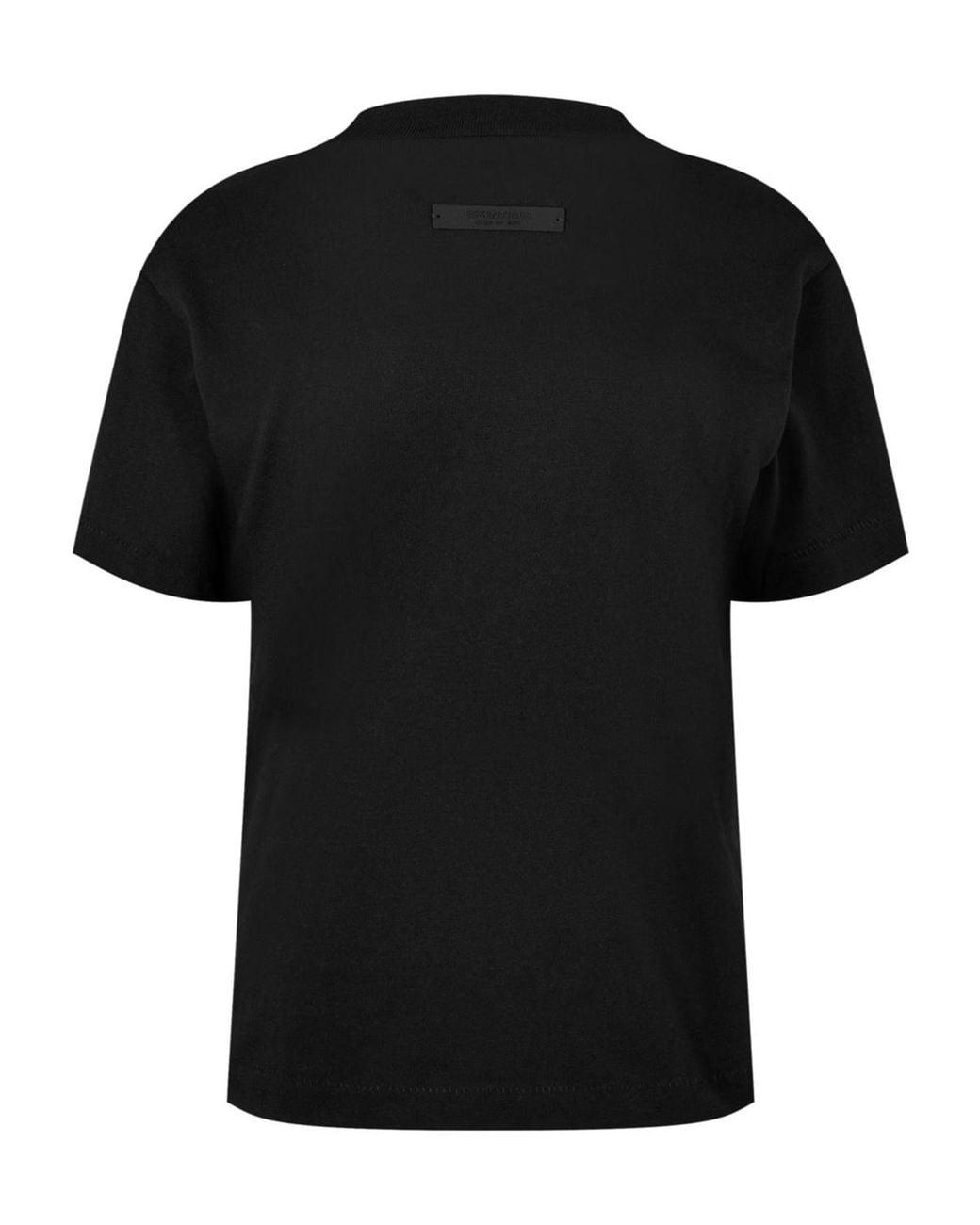 Fear Of God Black Logo Print T-Shirt