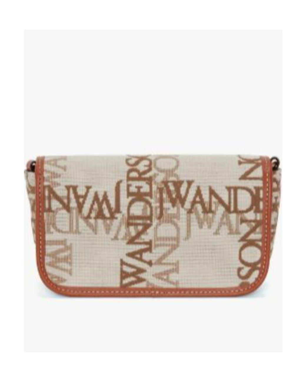 J.W. Anderson White Jw Anderson Chain Anchor Logo Plaque Crossbody Bag
