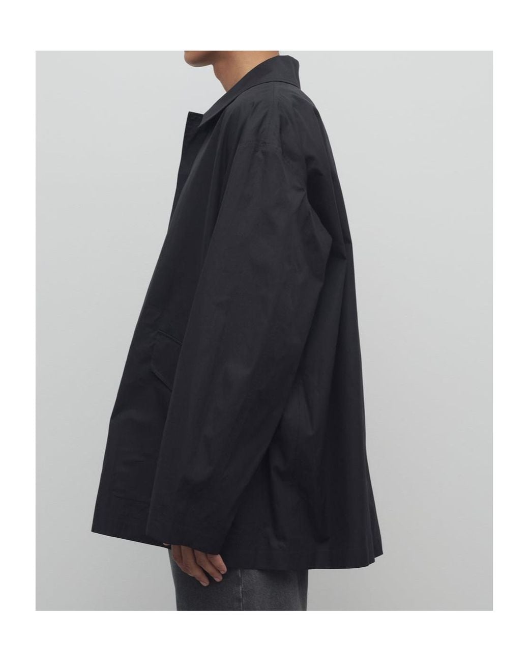 The Row Black Noe Jacket for men