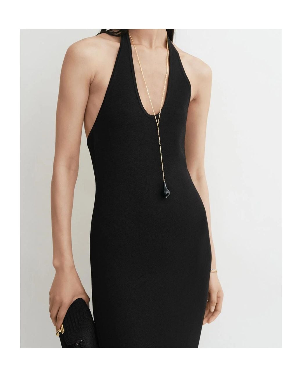 Totême  Black Slip Dress