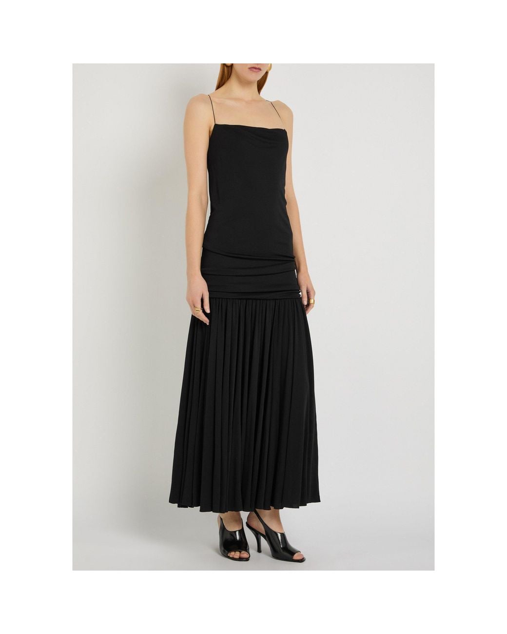 Jacquemus Black Simple Dress