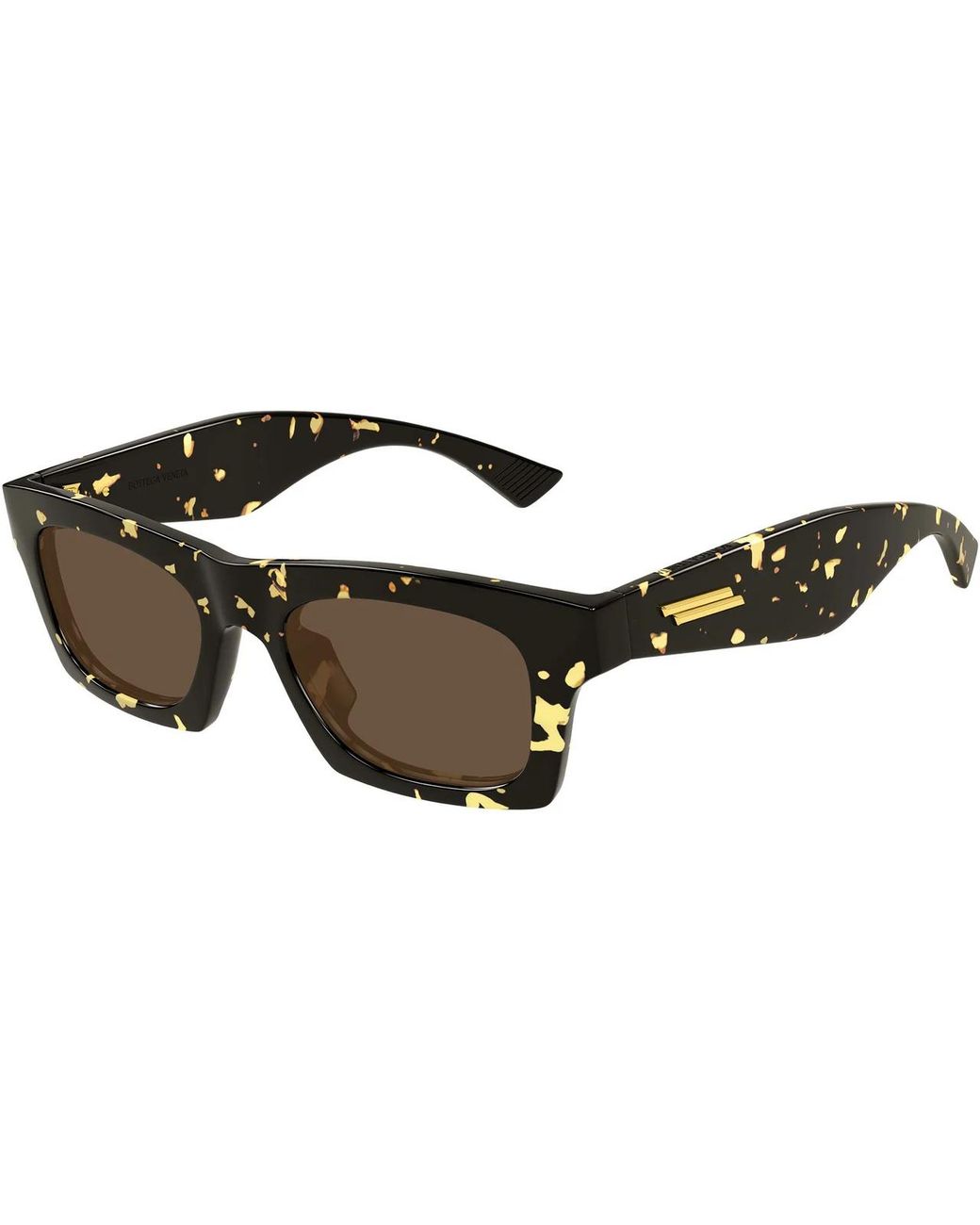 Bottega Veneta Multicolor Eyewear Rectangle Frame Sunglasses for men