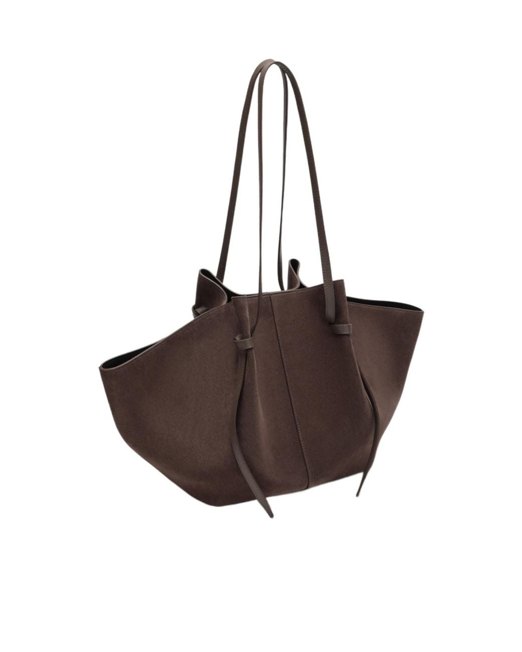Yuzefi Brown Mochi Large Tote Bag