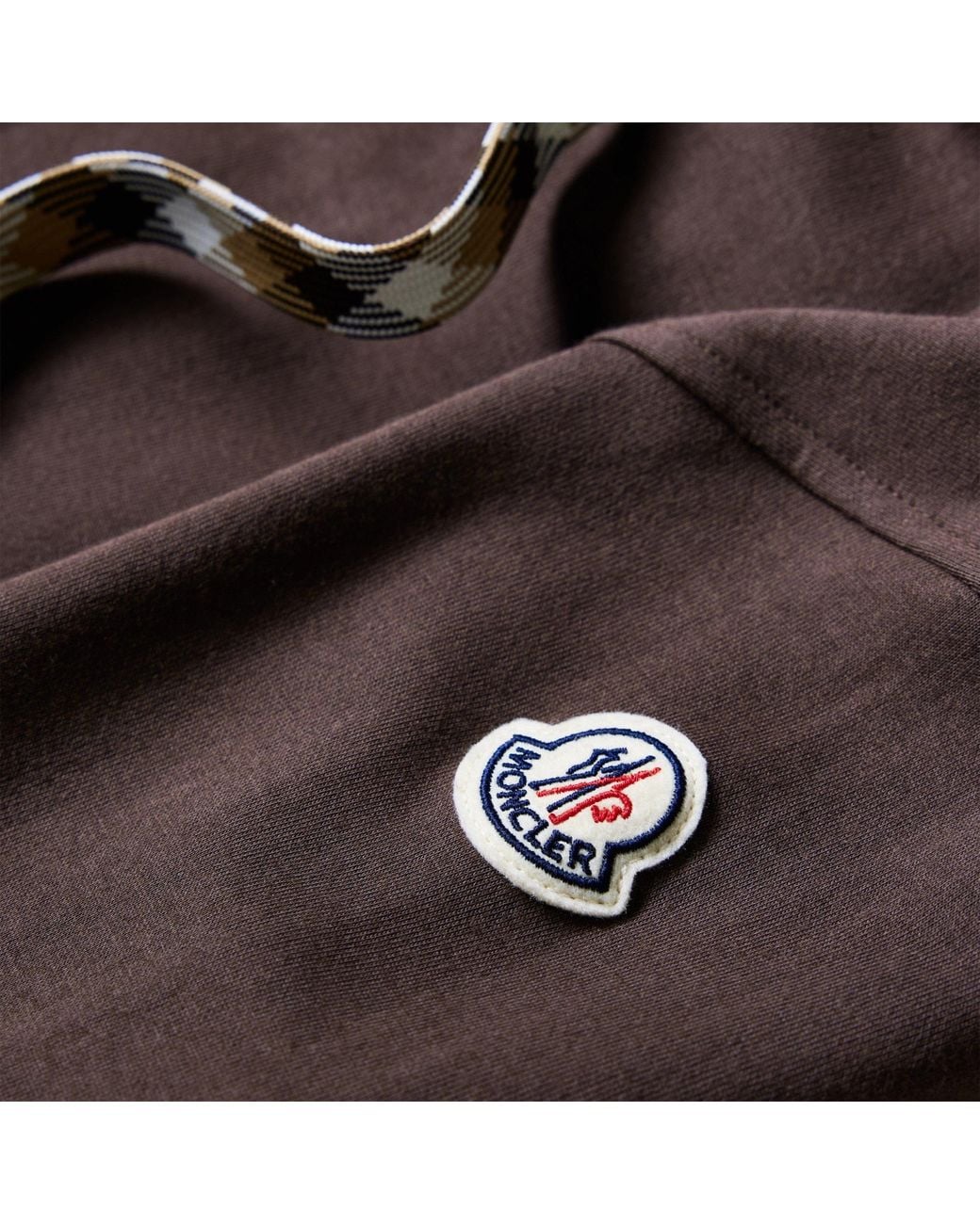 Moncler Brown Logo Hoodie