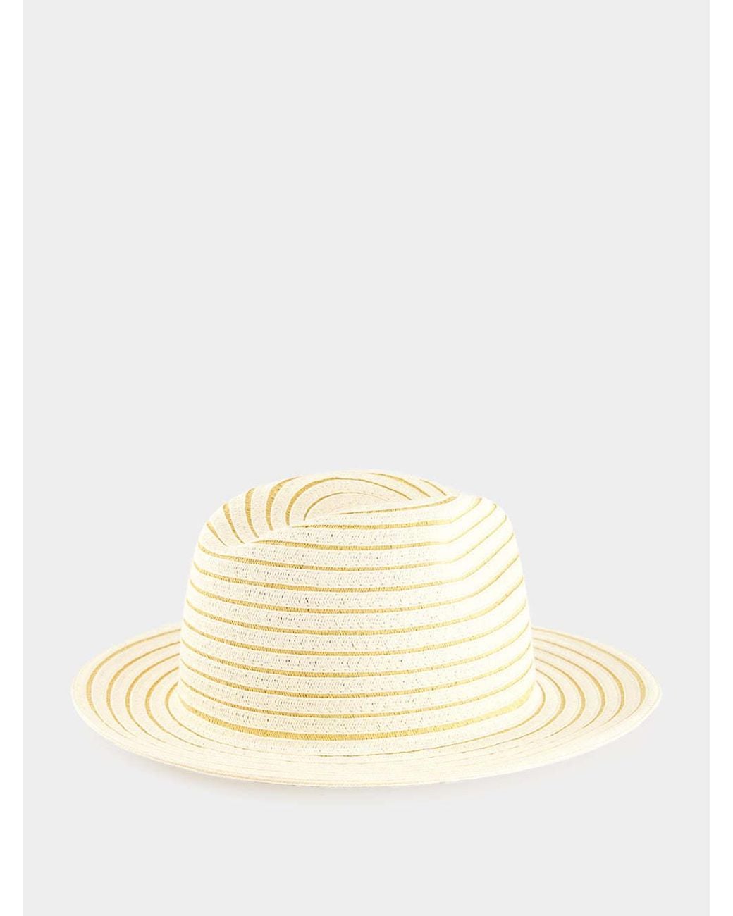 Borsalino Natural Leo Fedora Hat for men