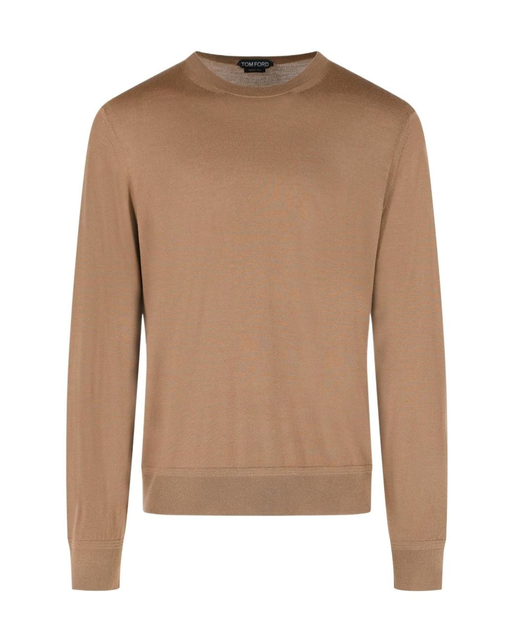 Tom Ford Brown Crewneck Knitted Top for men