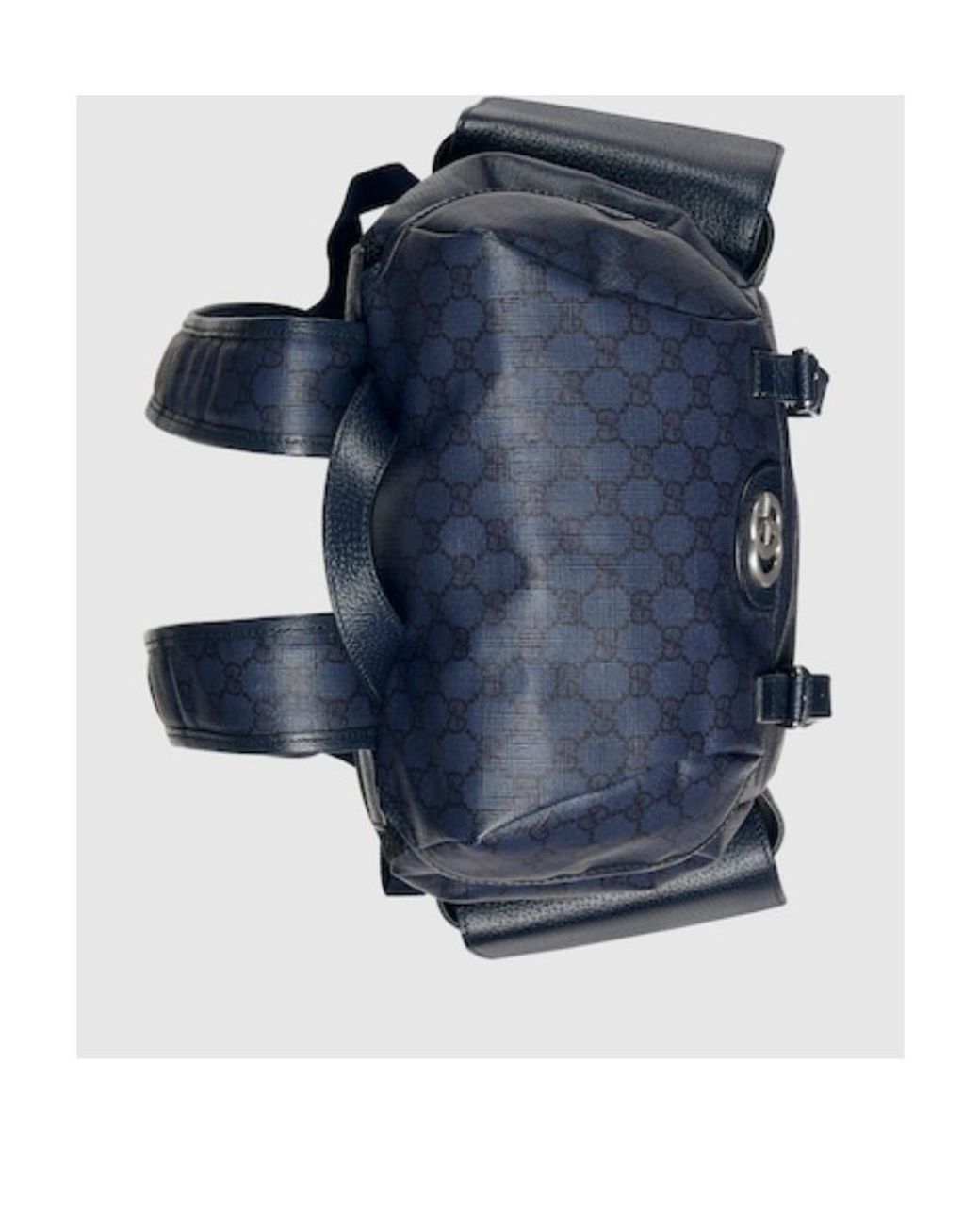 Gucci Blue Ophidia Gg Medium Backpack for men