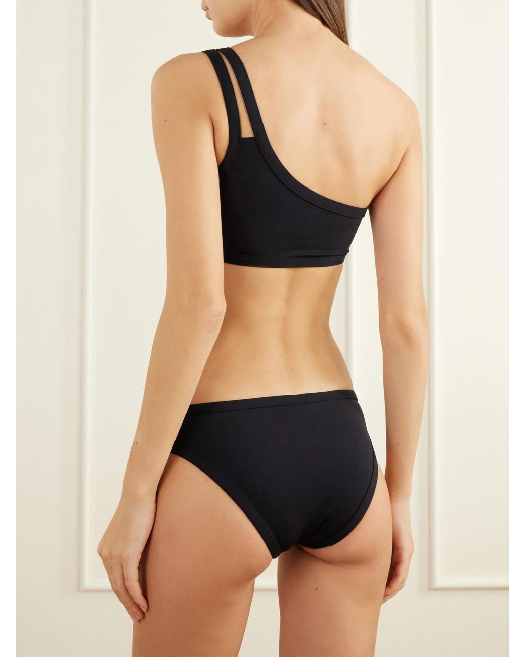 Eres Black Cut-Out Bikini Briefs
