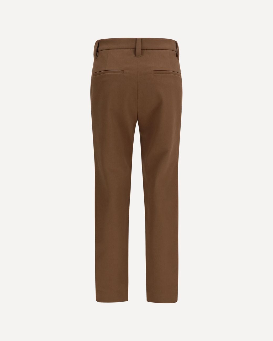 Brunello Cucinelli Brown Pleated Elasticated-Waist Trousers