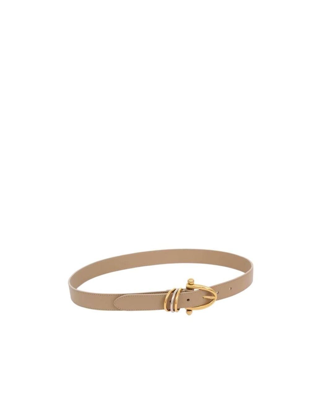 Chloé White Chloé Bracelet Buckle Belt