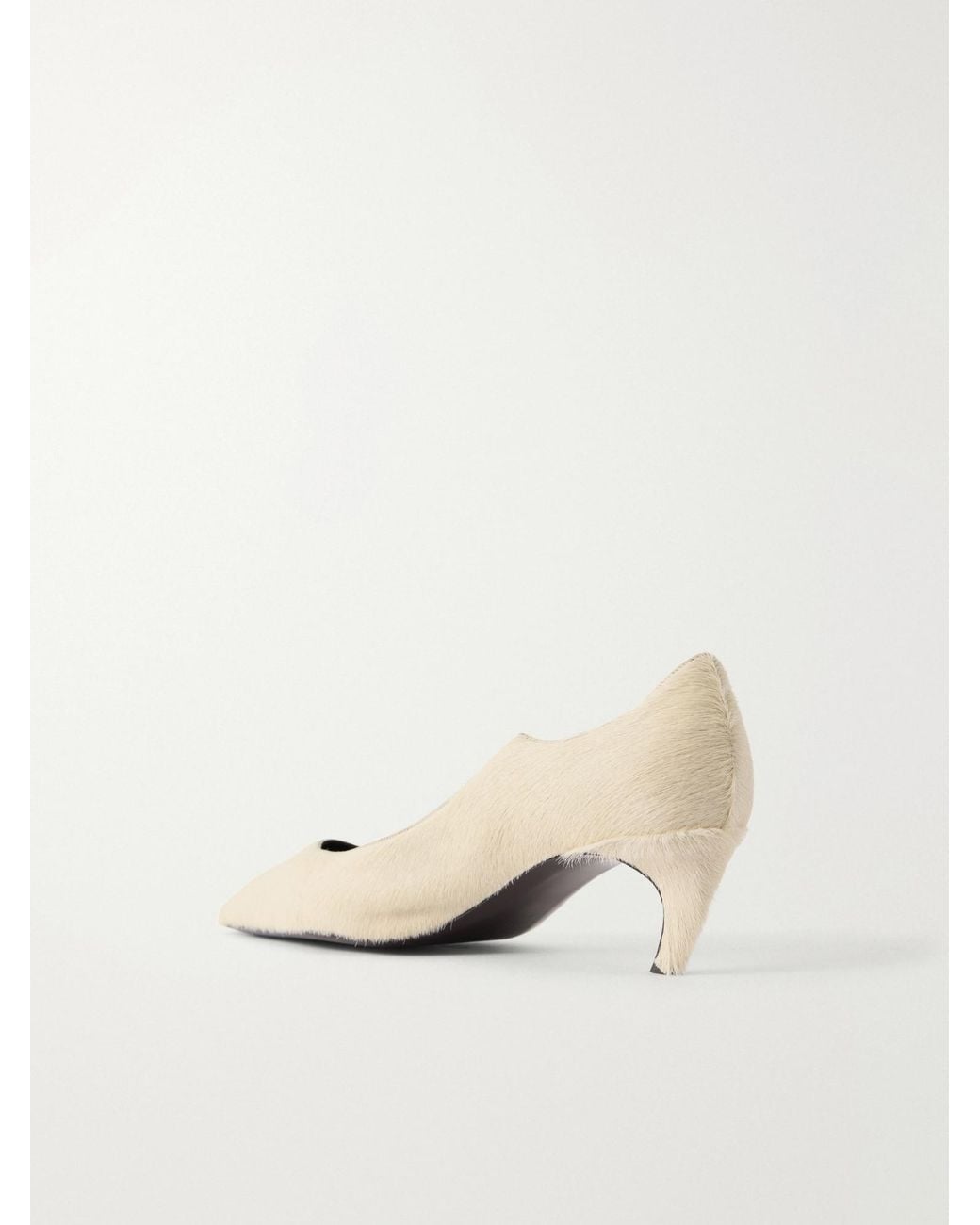 Khaite Natural Calf Hair Pumps
