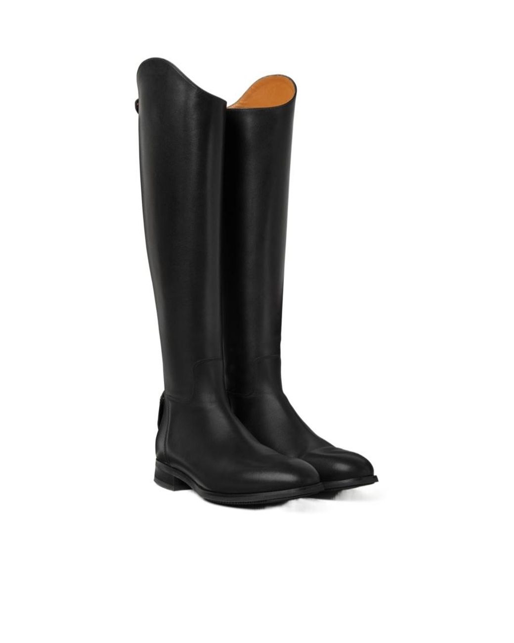 Loro Piana Black Horseriding High Boot for men