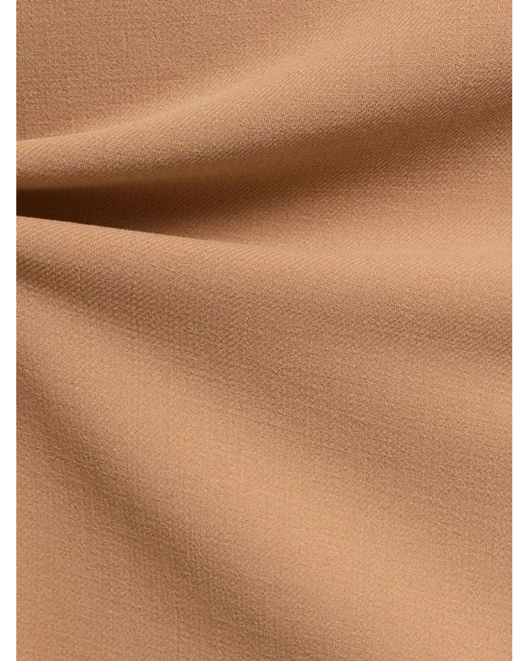 Michael Kors Brown Side Split Mid-Length Skirt