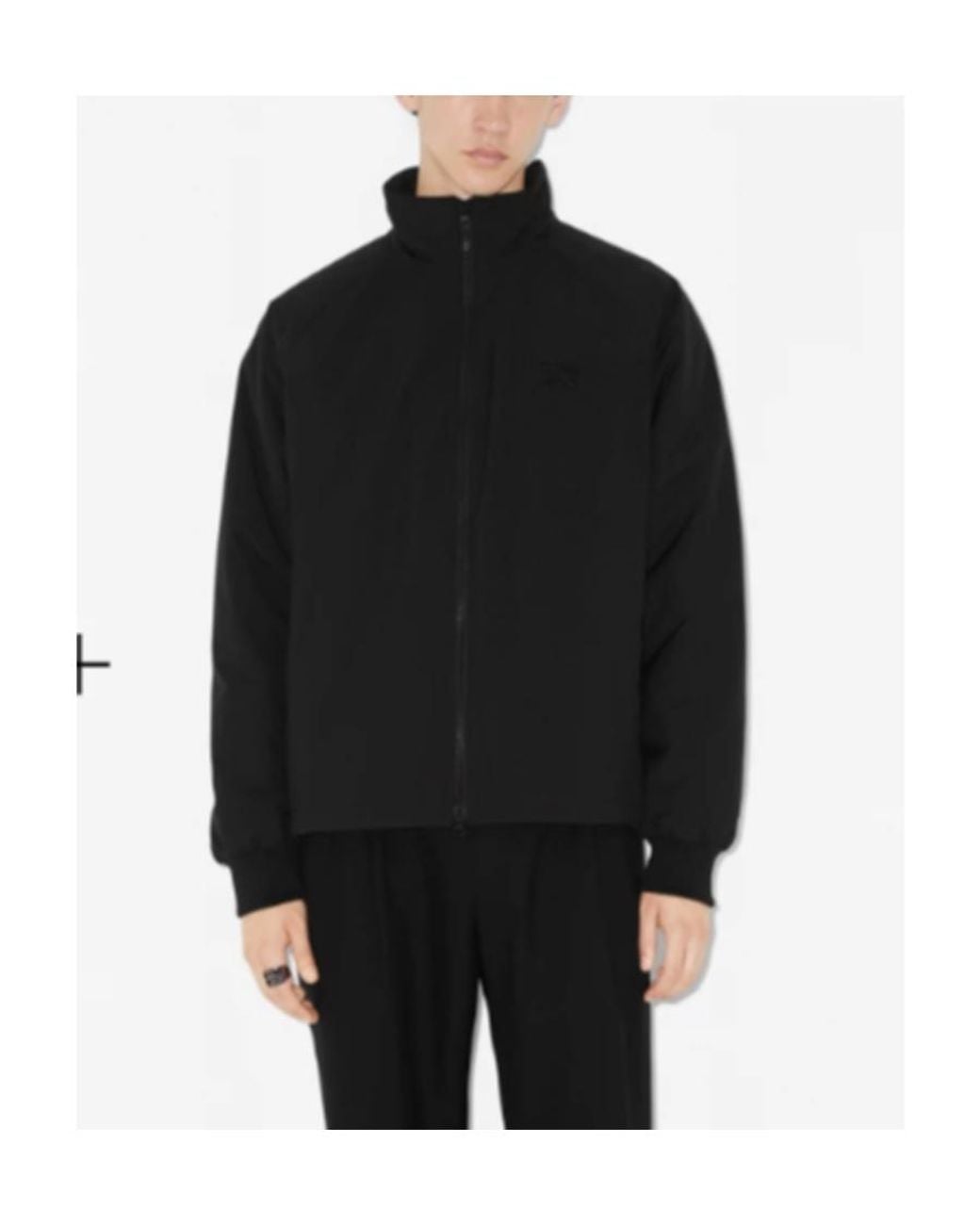 Burberry Black Salden Slightly Zipped Padded Jacket for men