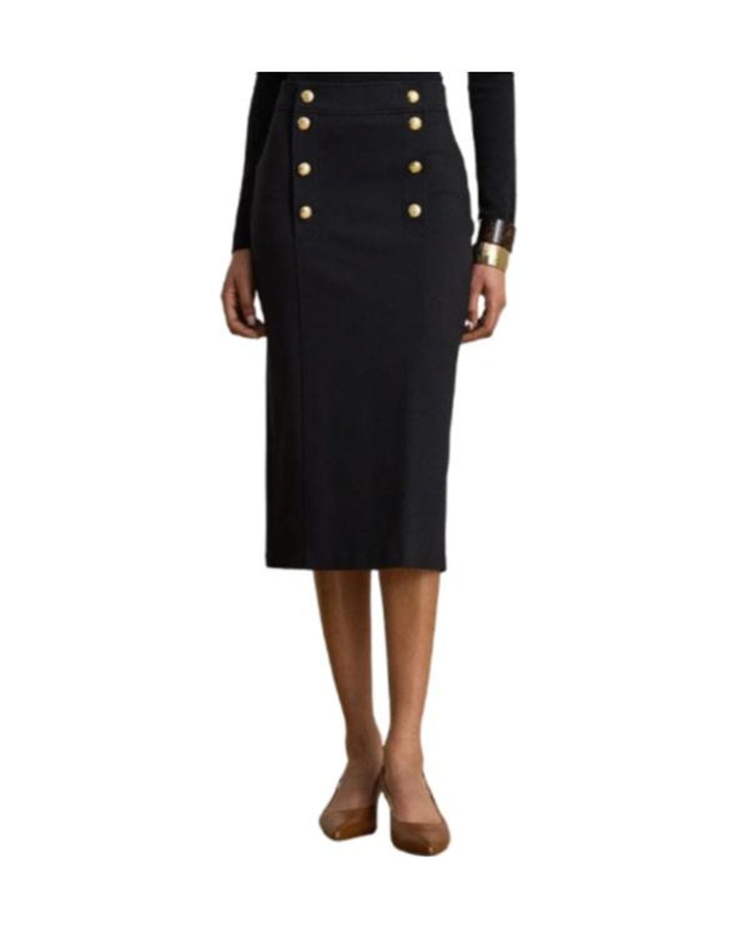 Ralph Lauren Black Pencil Skirt