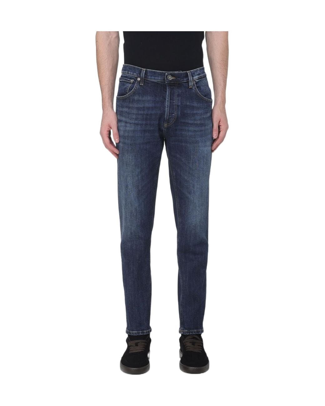 Dondup Blue Five-Pocket Jeans for men