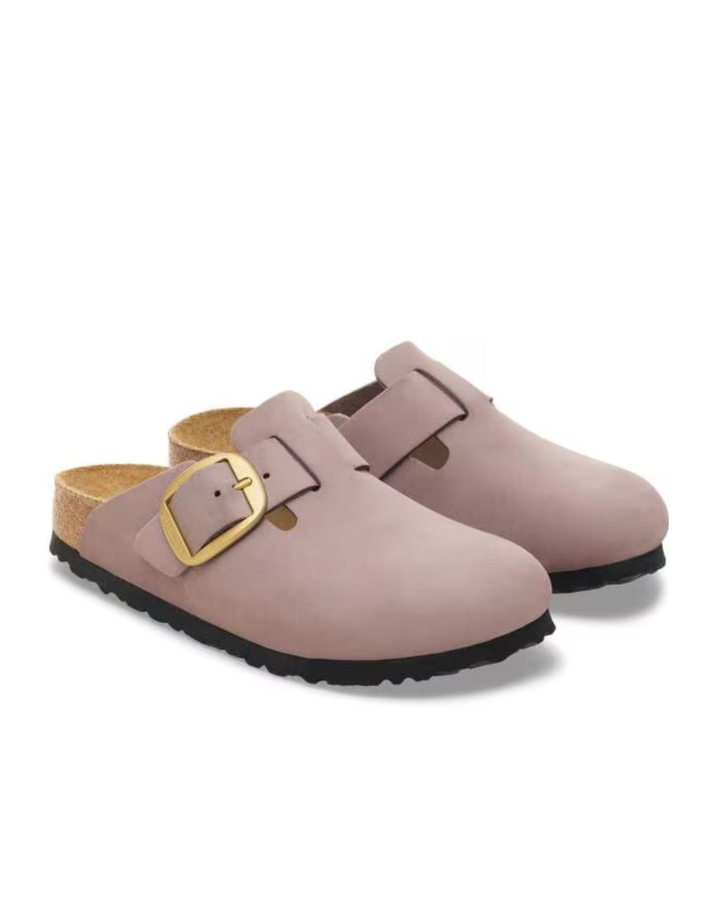Birkenstock Brown Boston Big Buckle Sandals