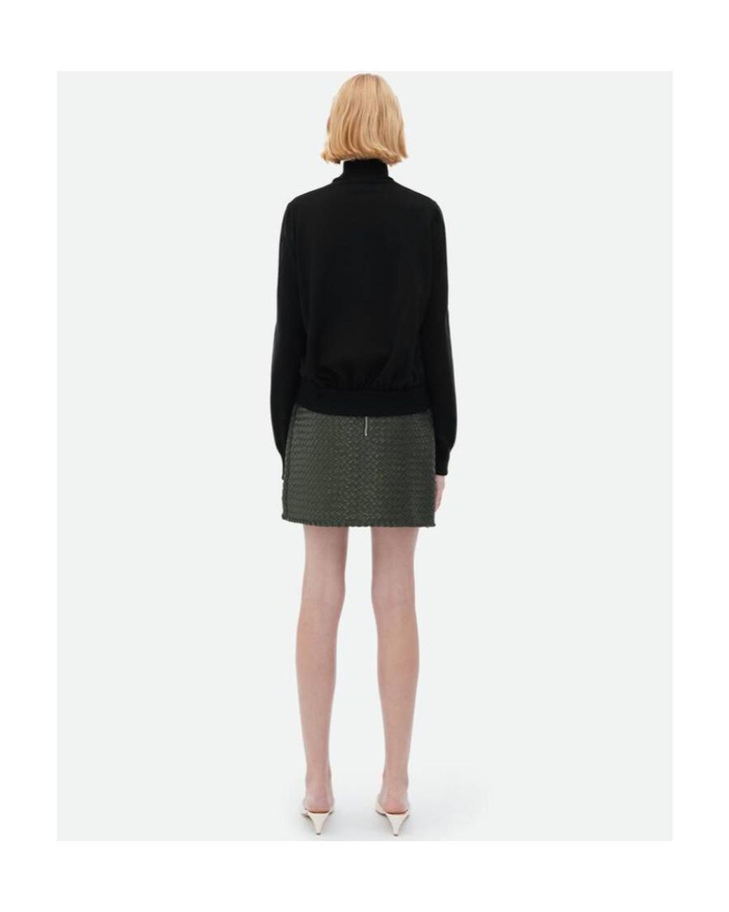 Bottega Veneta Black Logo Sweater
