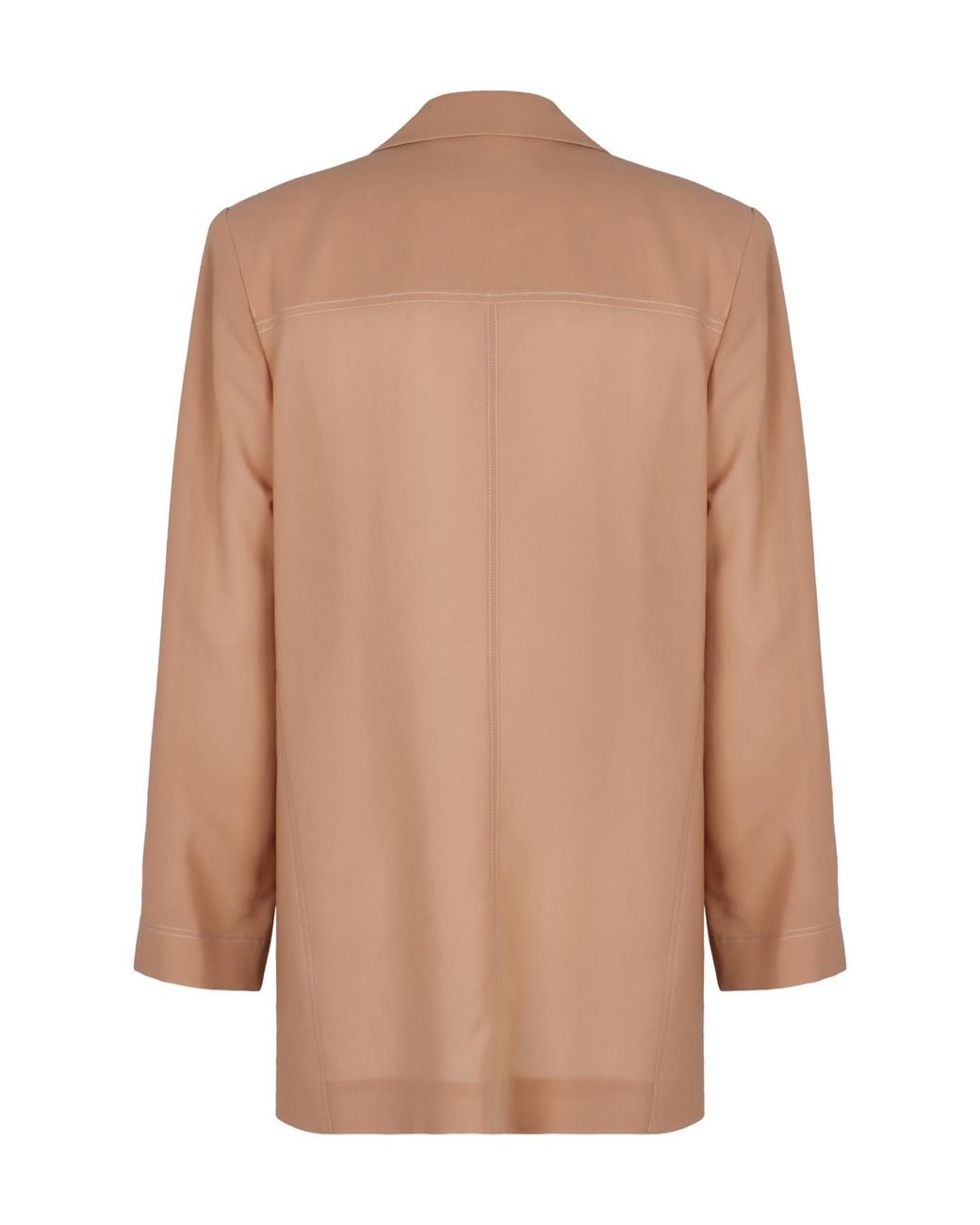 Philosophy Di Lorenzo Serafini Brown Etamine Single Breasted Jacket