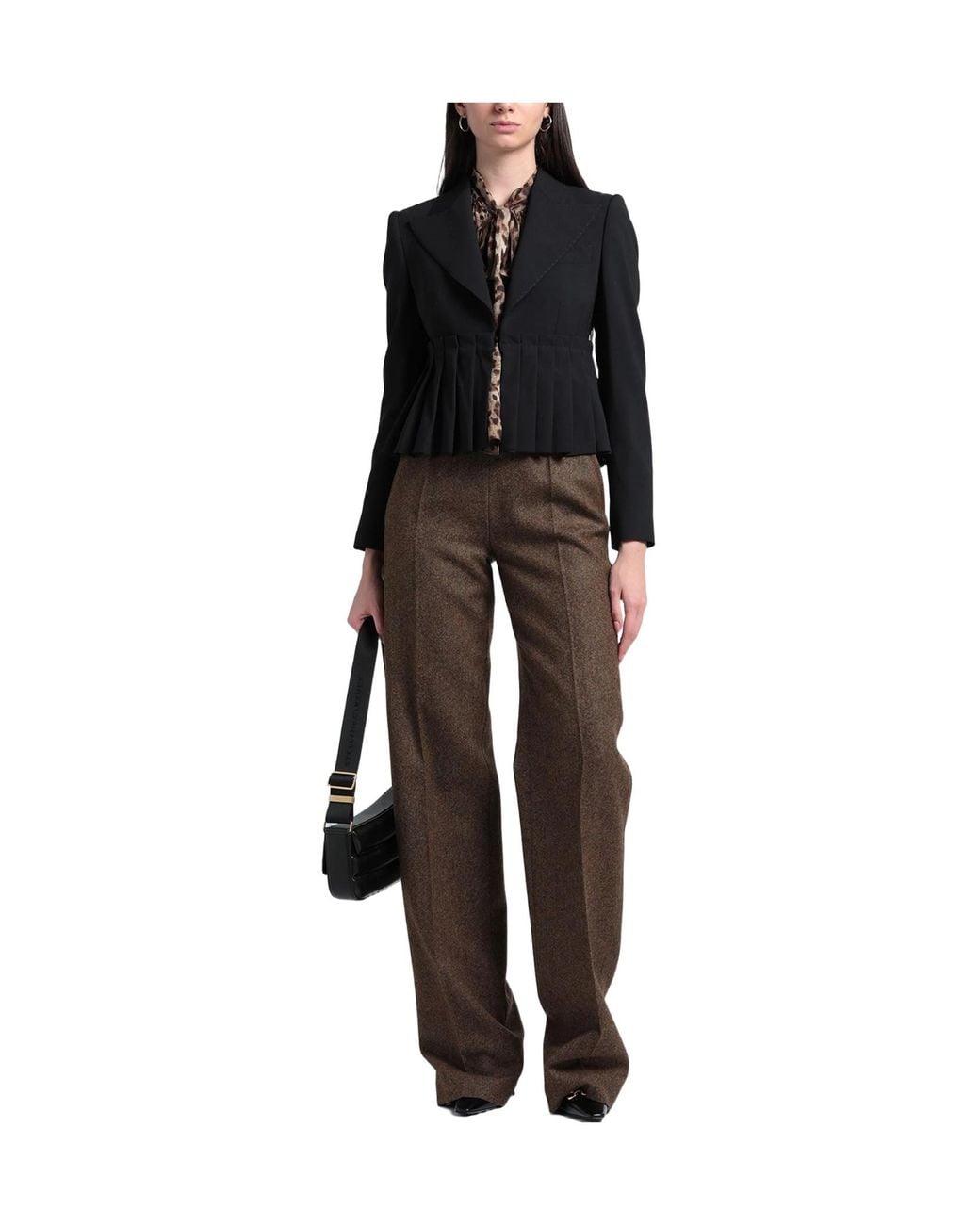 Dolce & Gabbana Black Minimalist Single-Breasted Blazer