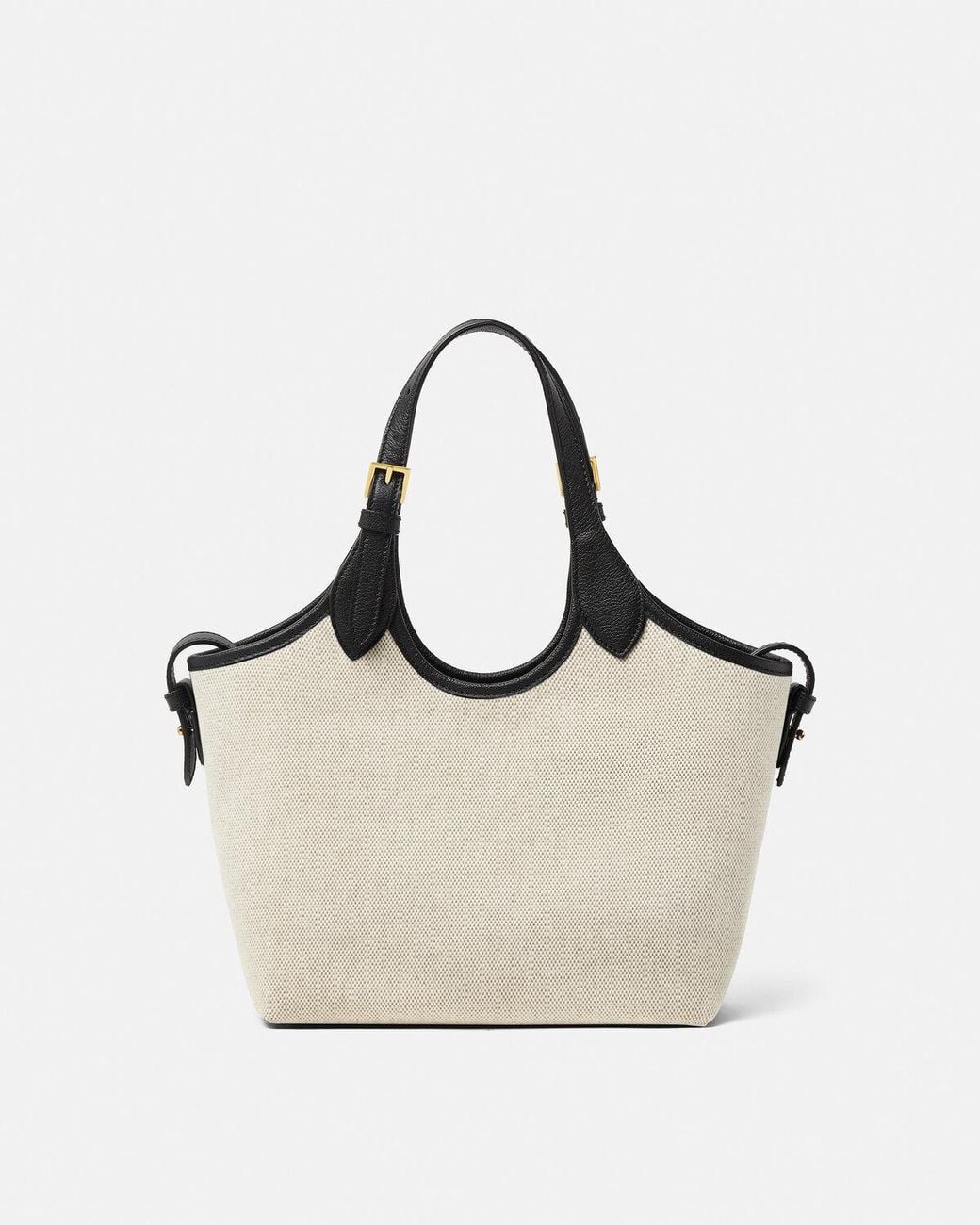 Versace White La Medusa Mini Tote Bag