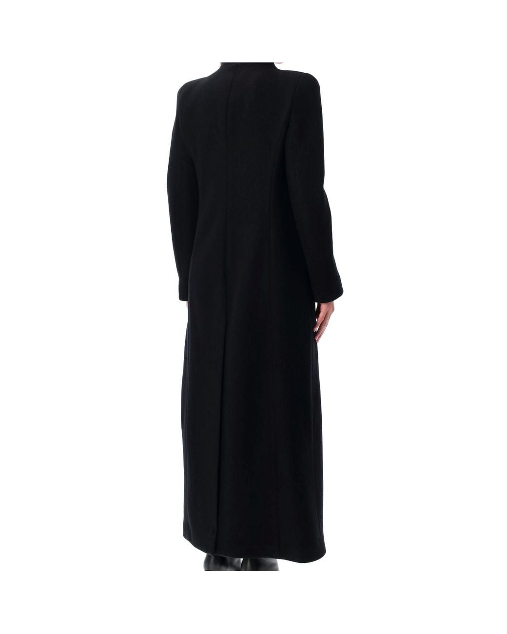 Tom Ford Black Straight Hem Long Coat