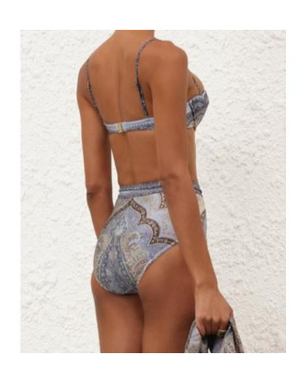 Zimmermann Gray Wanderlust Scallop Balconette