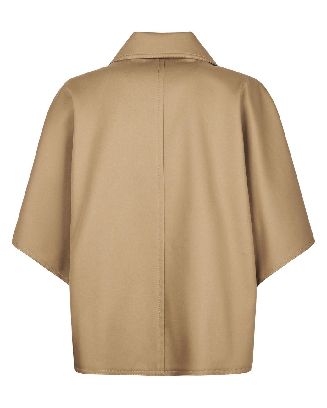 Max Mara Natural Buttoned Coat