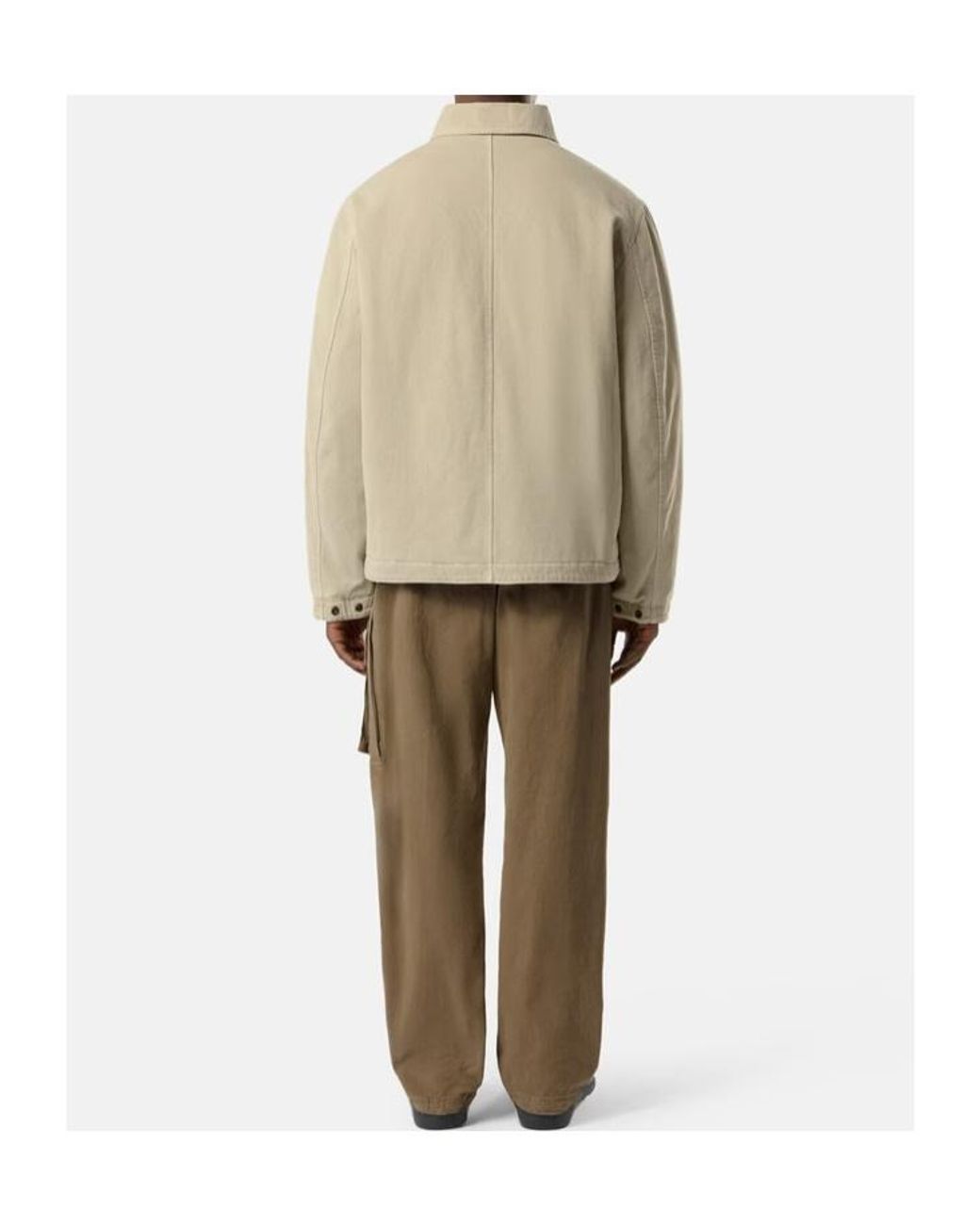 Stone Island Natural Old Effect Jogger Trousers for men