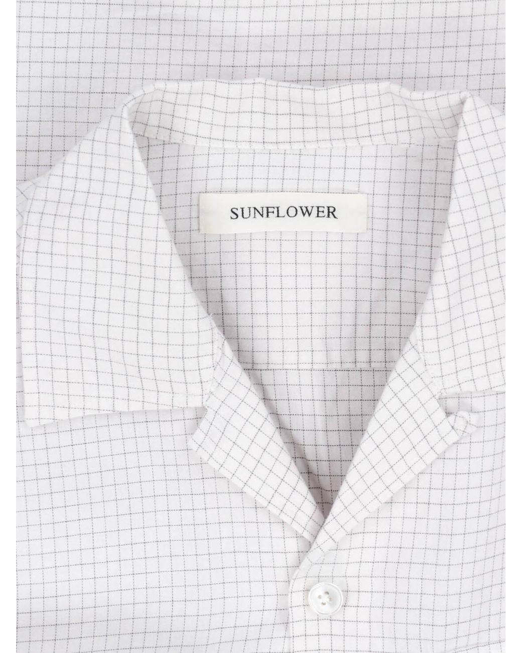 sunflower White Long Sleeve Shirt for men